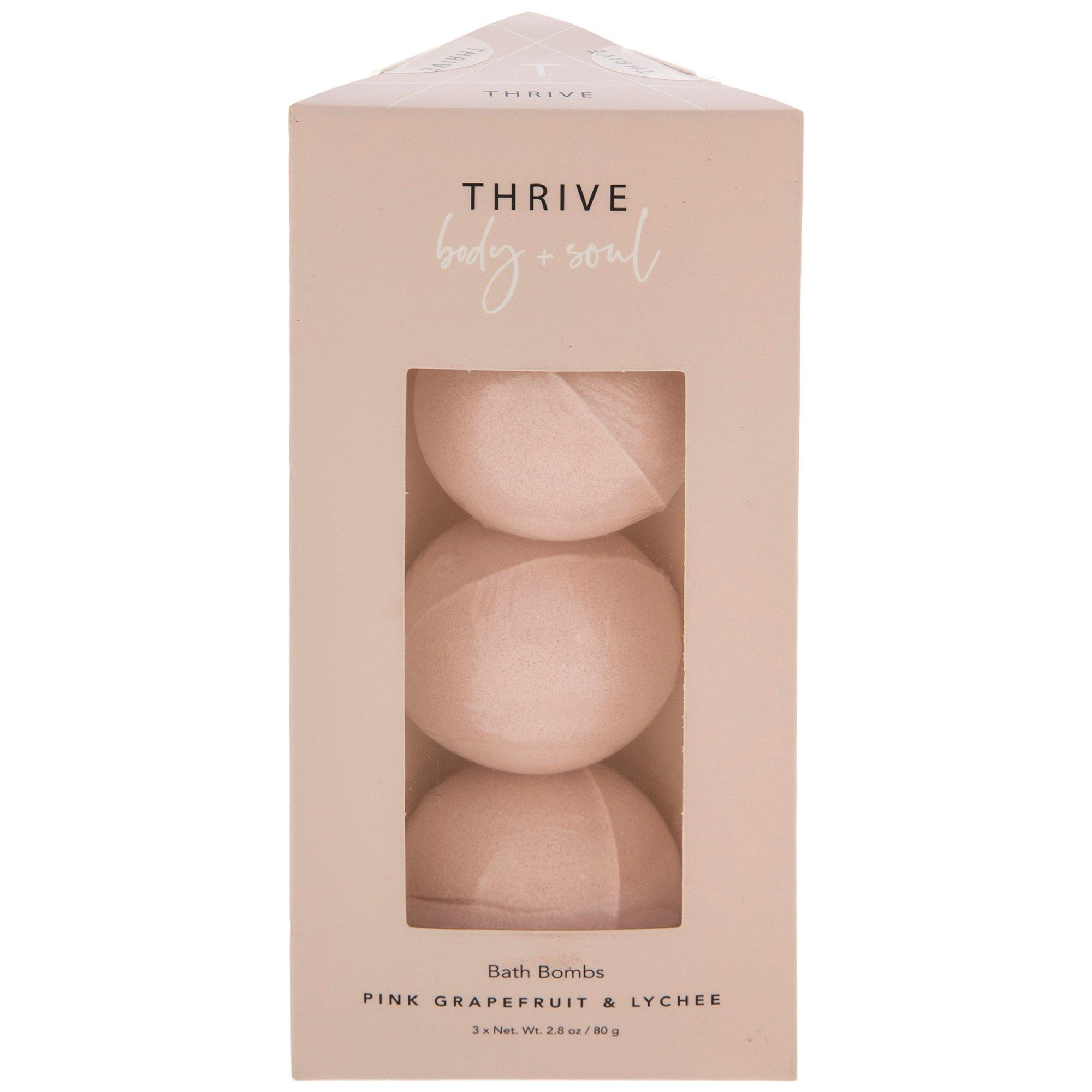 Pink Grapefruit & Lychee Bath Bombs Hobby Lobby 2392850