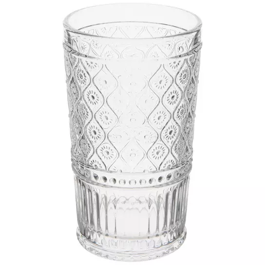 Antique Floral Tumbler Glass | Hobby Lobby | 2394146