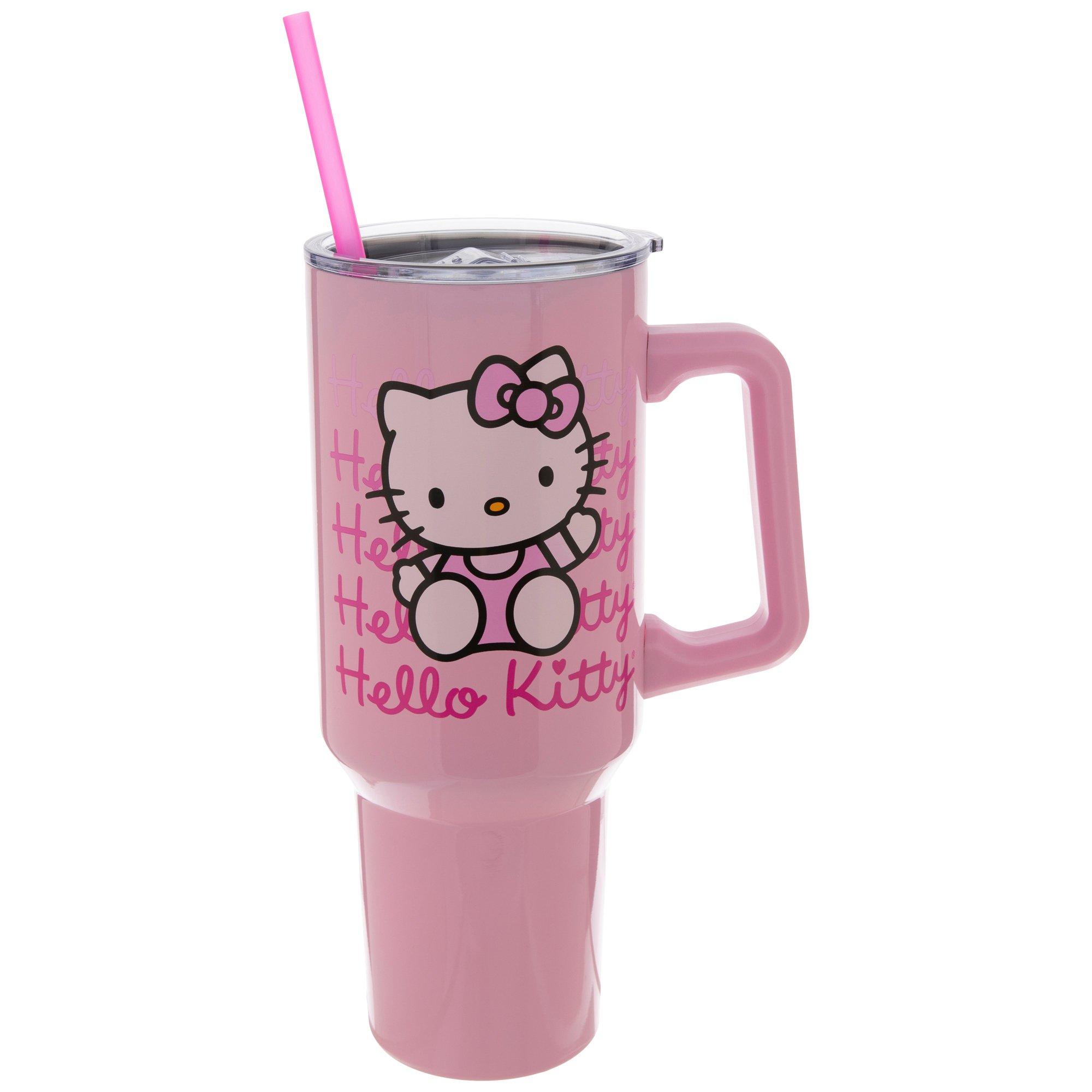 Hello Kitty Stainless Steel Tumbler With Straw | Hobby Lobby | 2394989