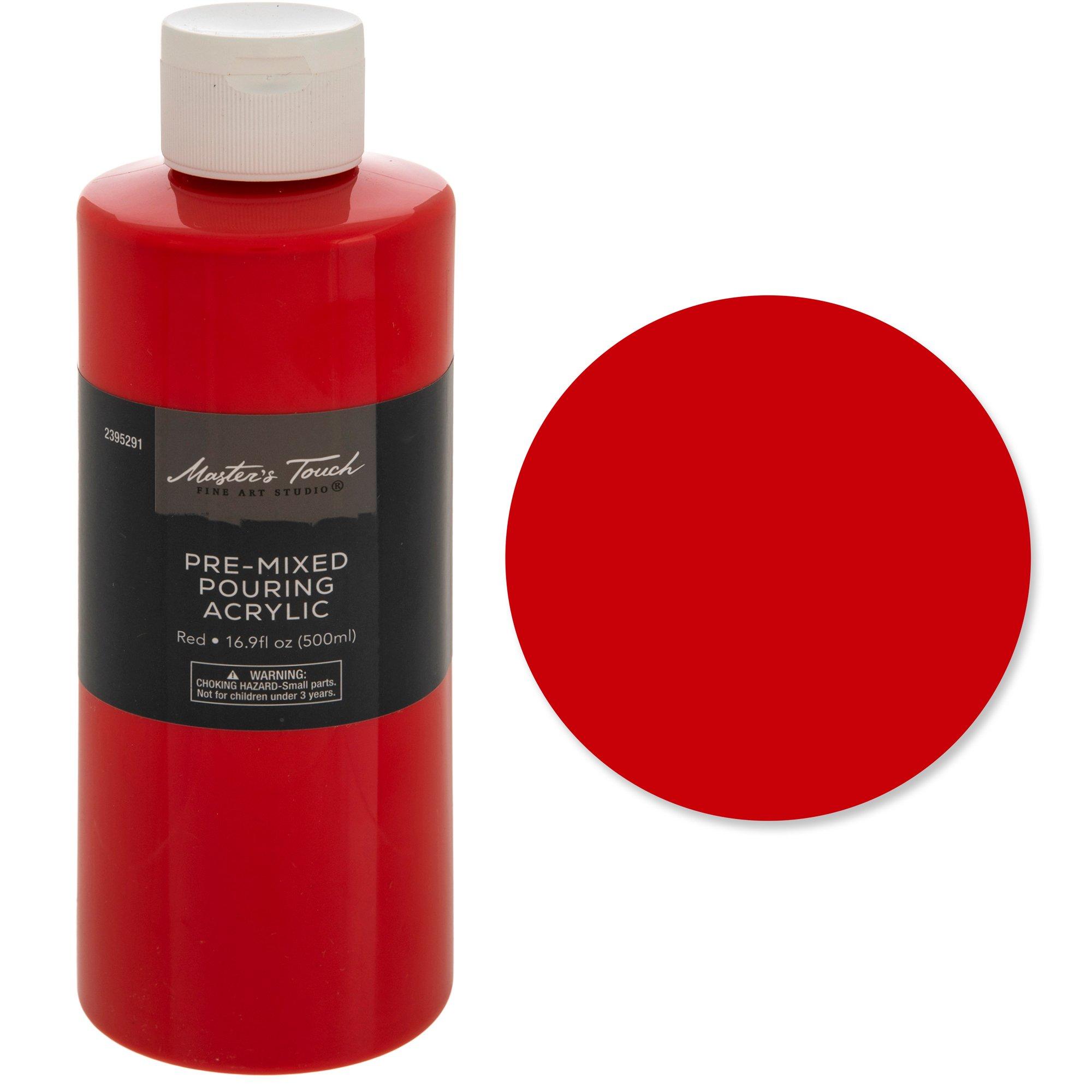 Master's Touch Pre-Mixed Pouring Acrylic Paint | Hobby Lobby | 2395291
