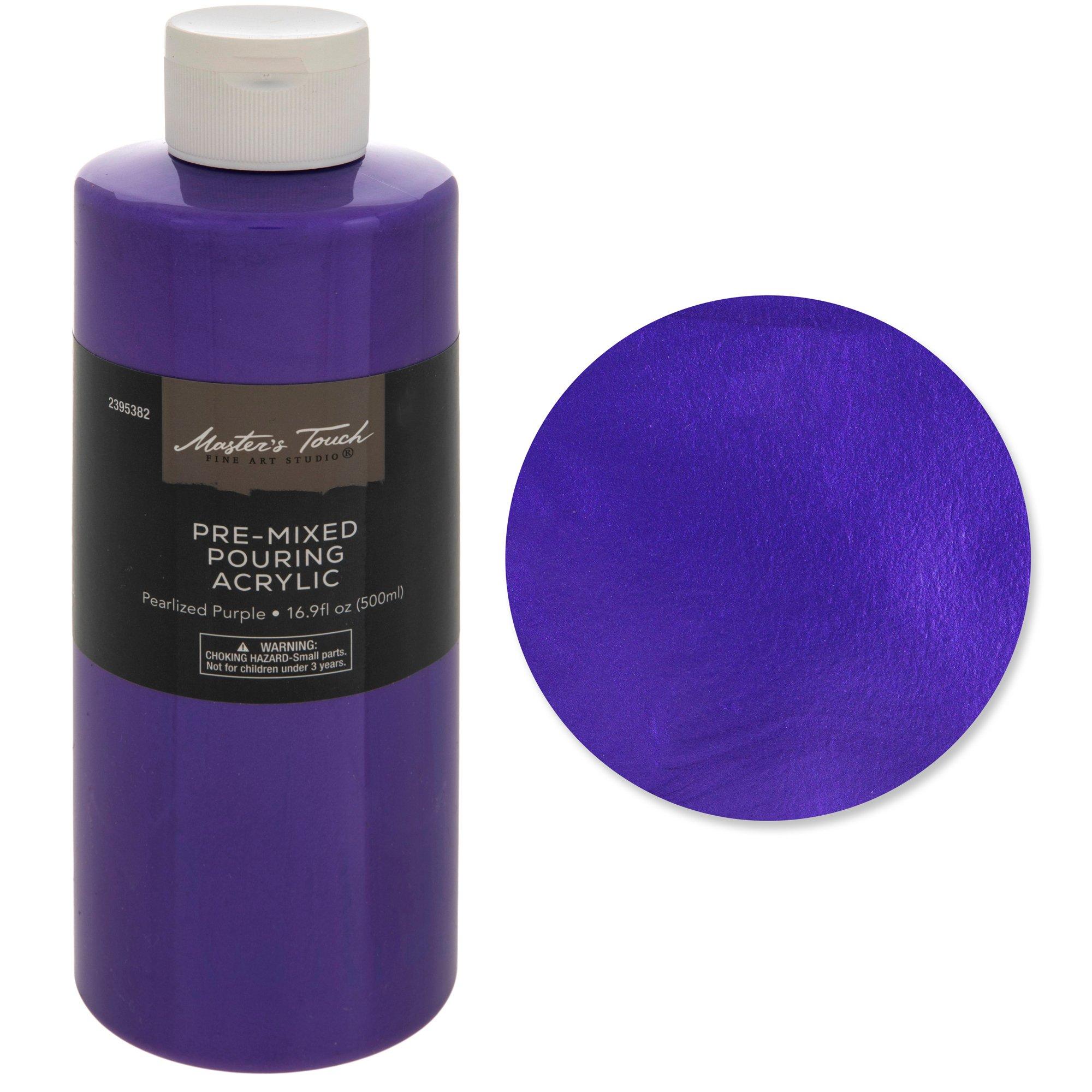 Master's Touch Pearlized Pre-Mixed Pouring Acrylic Paint | Hobby Lobby ...