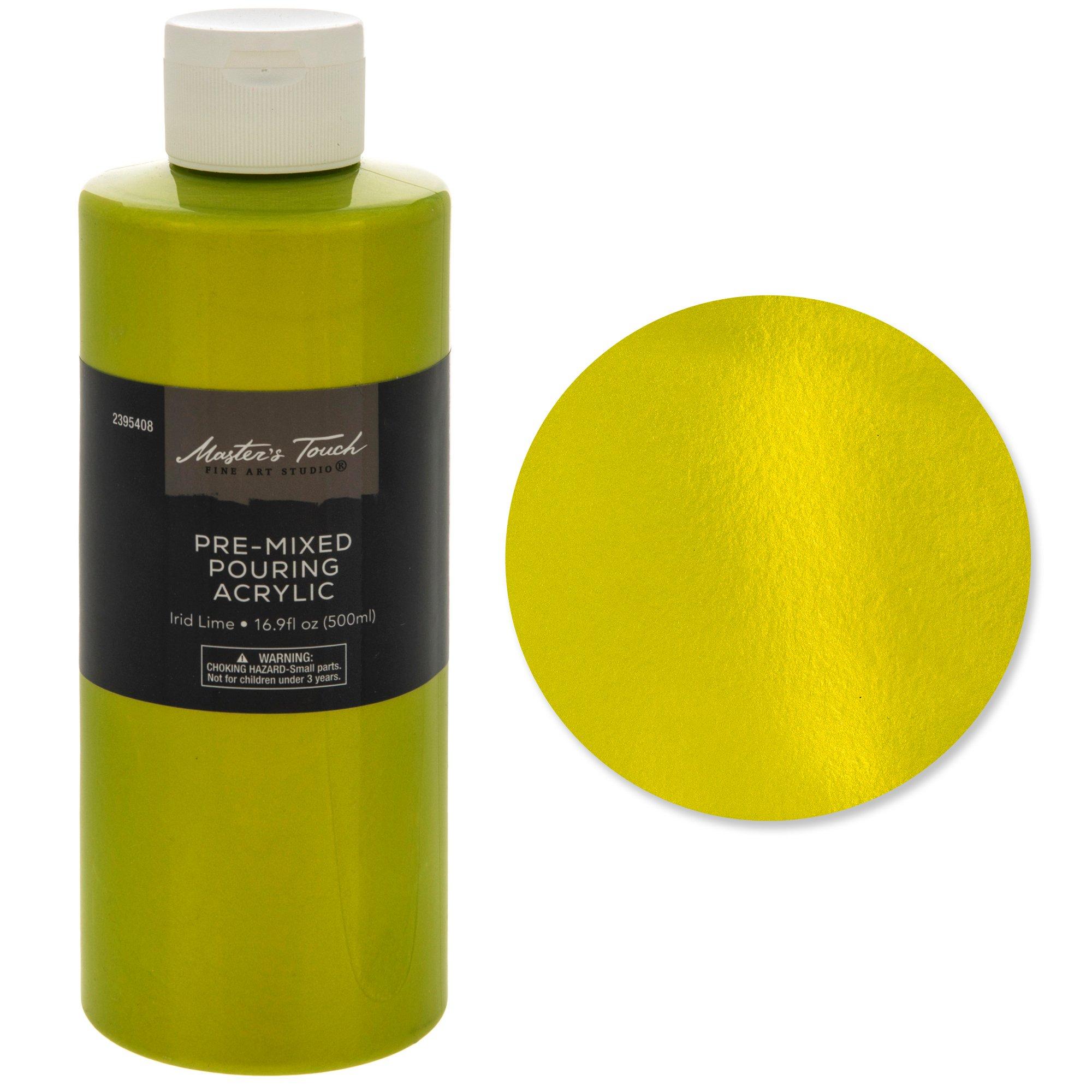 Master's Touch Iridescent PreMixed Pouring Acrylic Paint Hobby Lobby