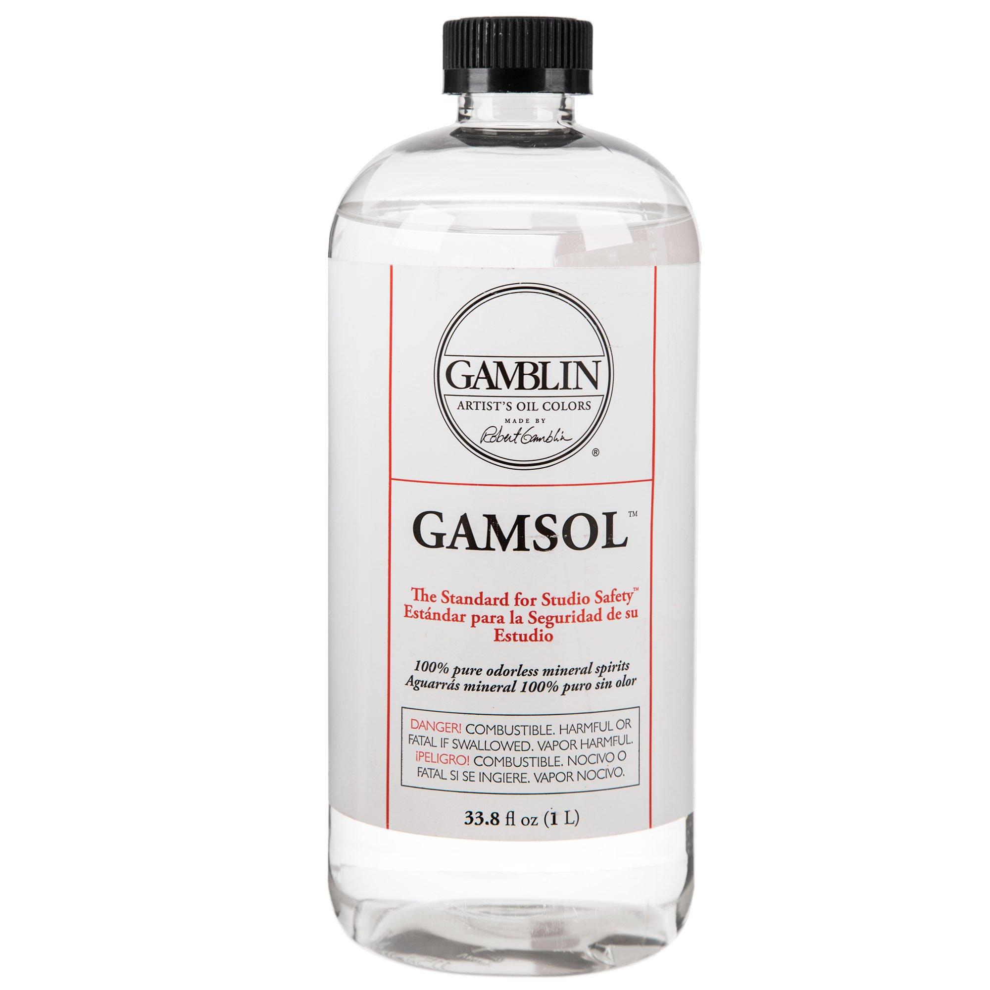 Replying to @lenestrue Gamsol is ordorless mineral spirits that i