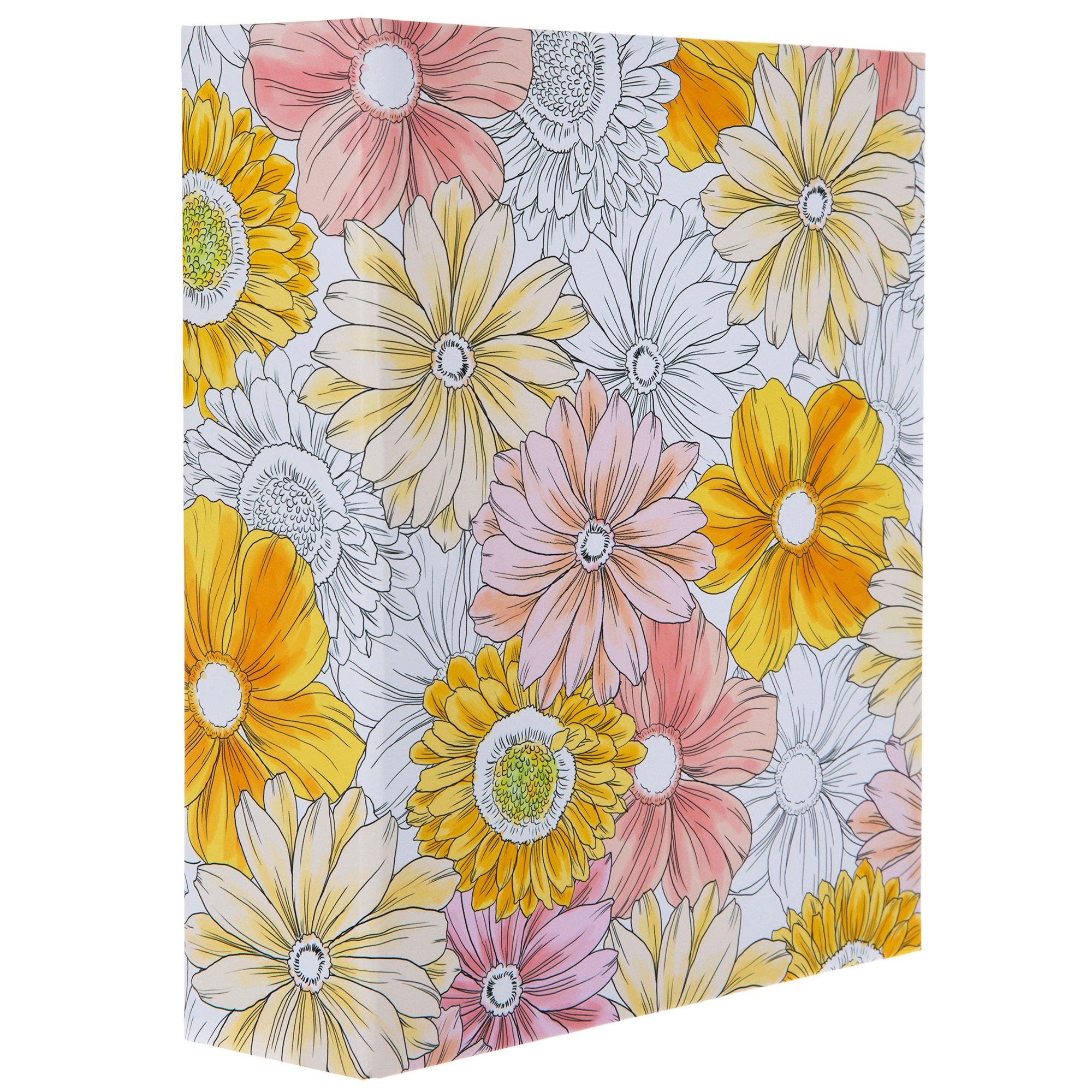 Muted Floral Photo Album 