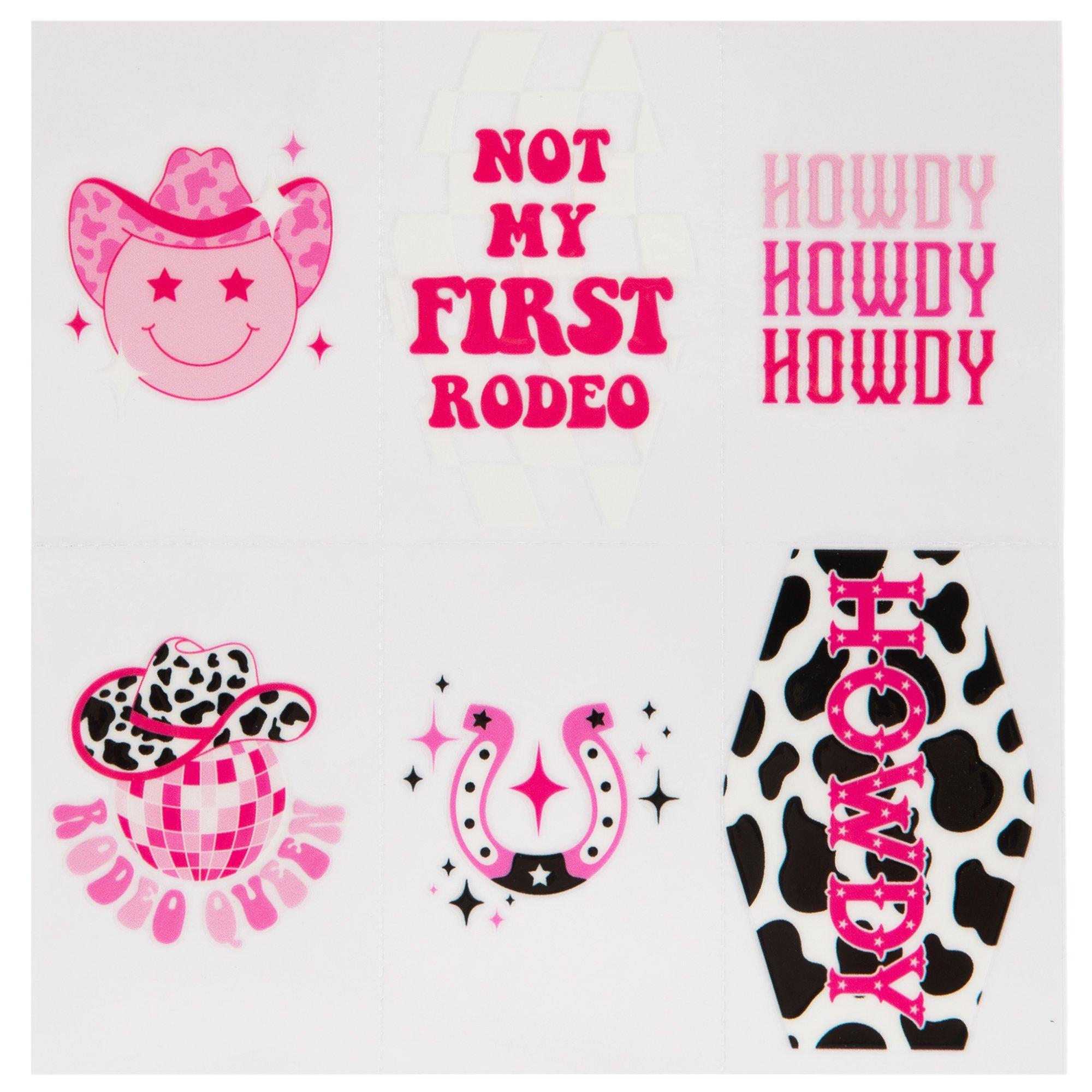 Cowgirl Keychain Cold Transfer Stickers Hobby Lobby 2396455