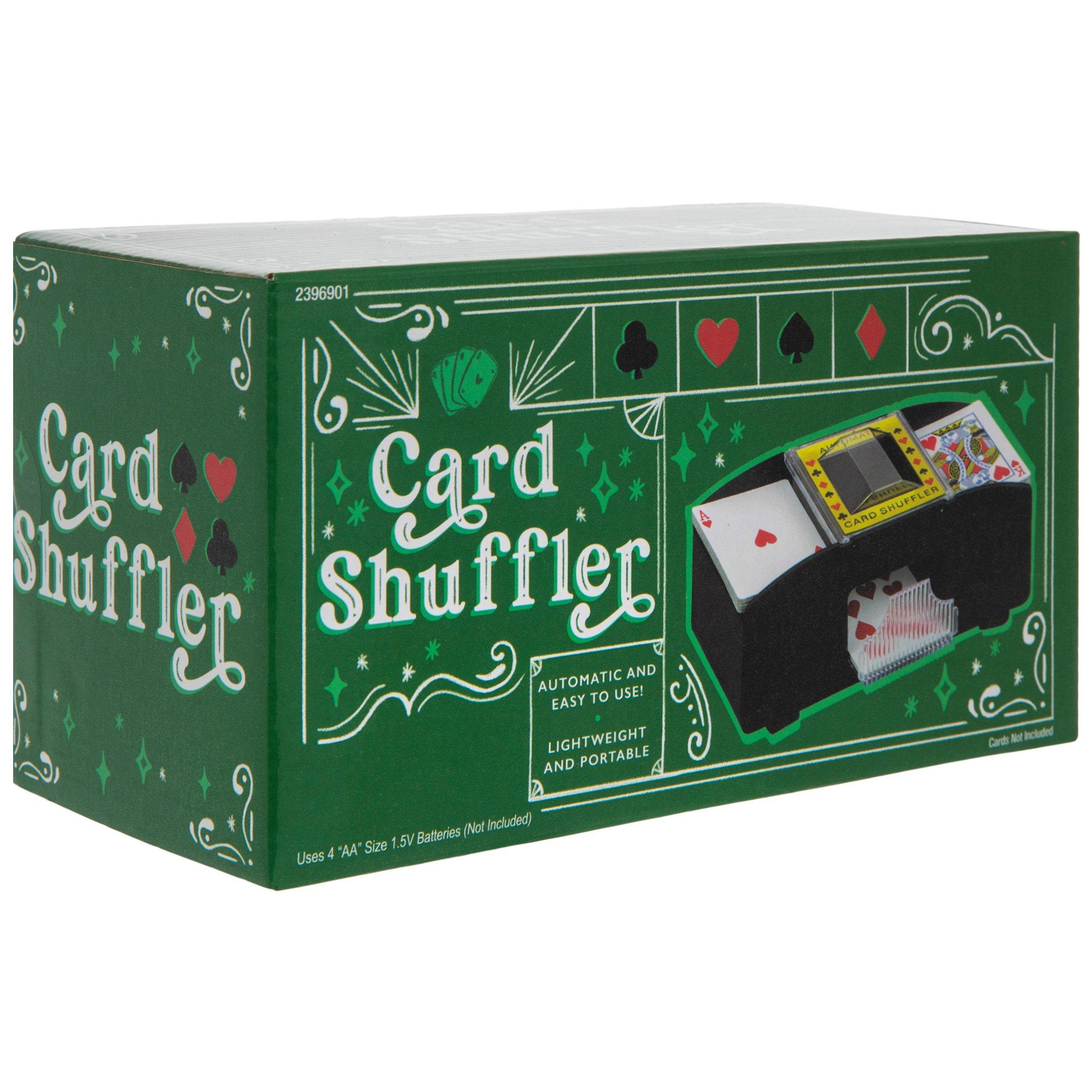 card shuffler with sleeves Amazon.com : TAAVOP Automatic Card Shuffler, 1-2 Deck Battery-Operated  Electric Poker Card Shuffler Machine, for Playing Cards/UNO : Toys & Games main image 0