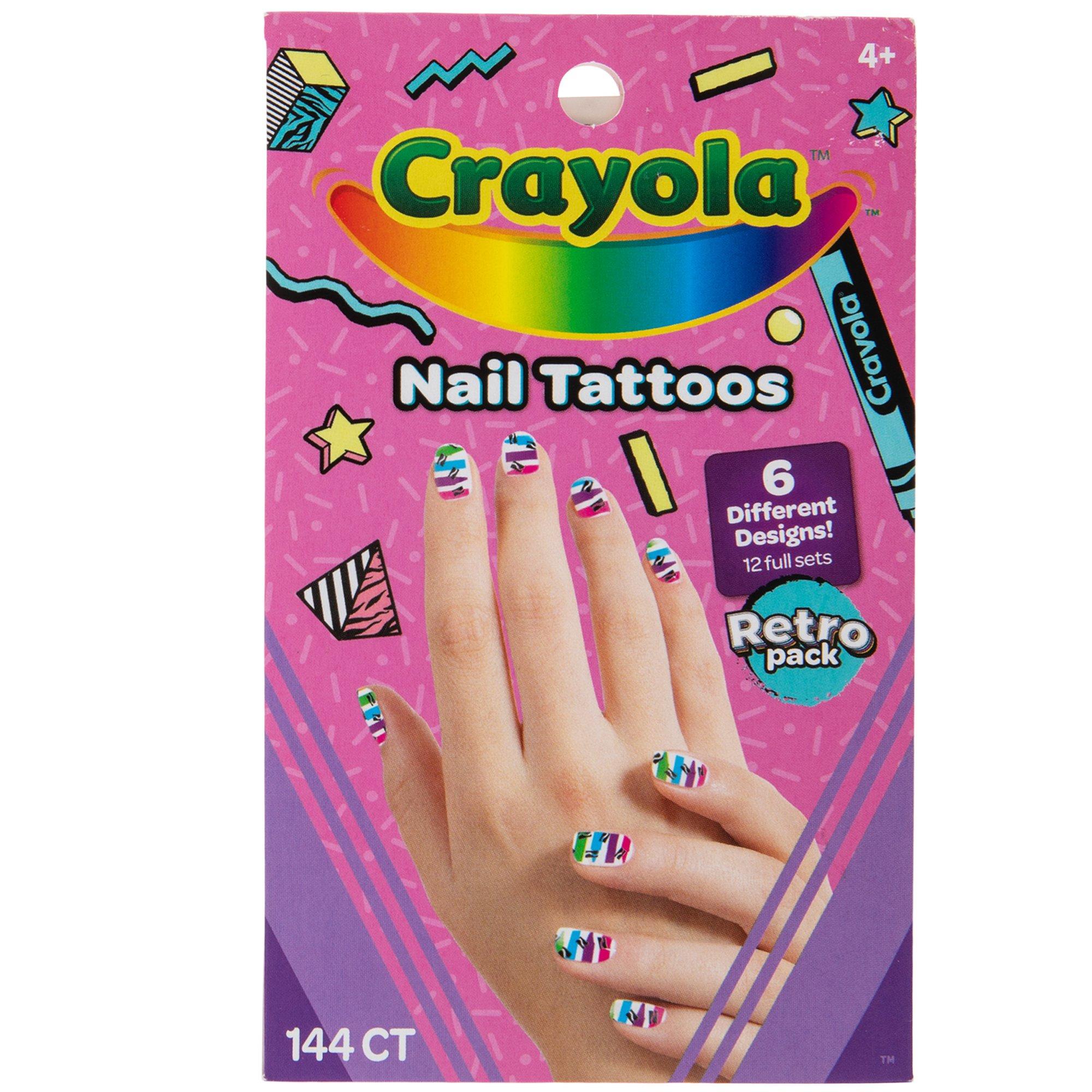 Crayola Nail Tattoos Hobby Lobby 2397412