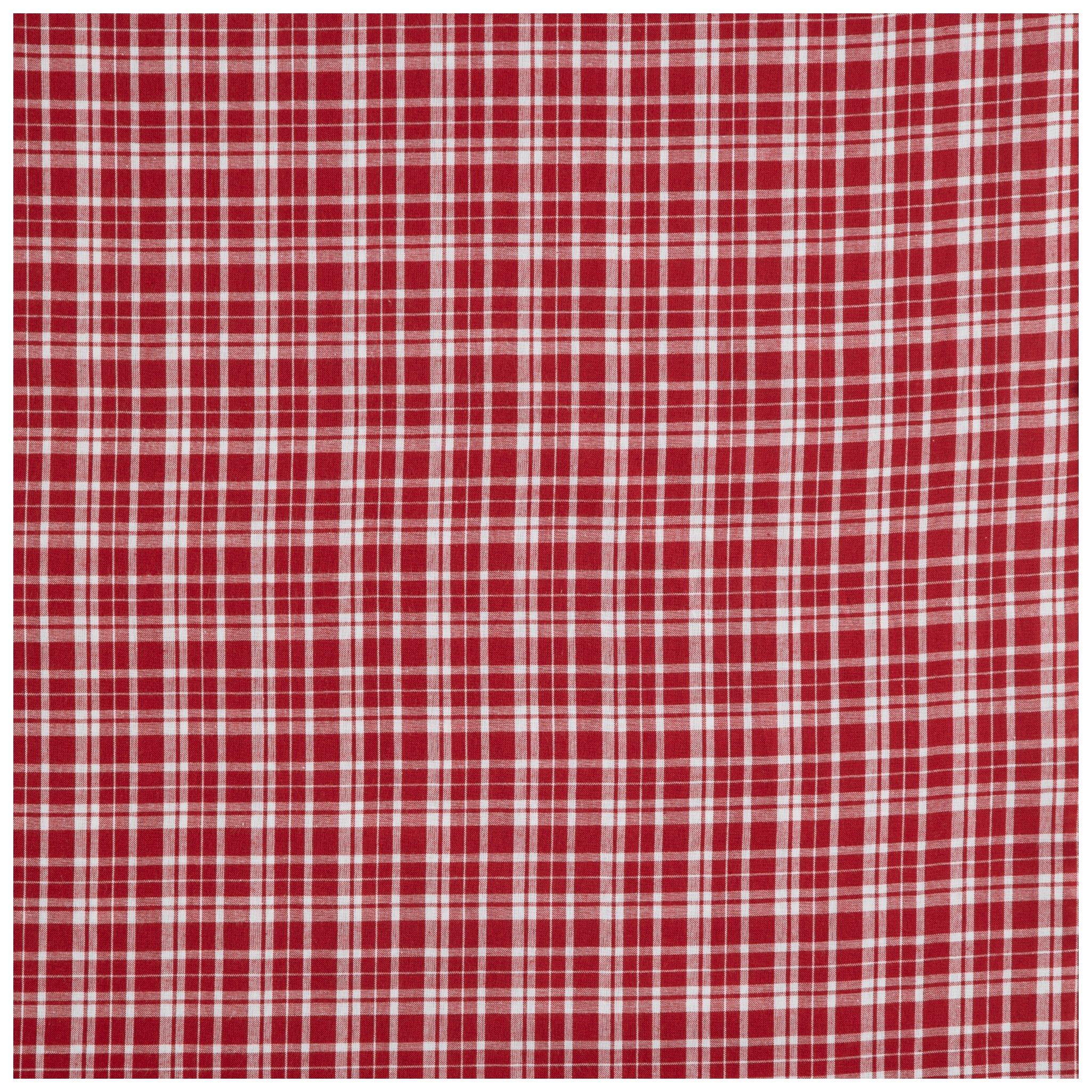 Red & White Plaid Cotton Calico Fabric | Hobby Lobby | 2397743