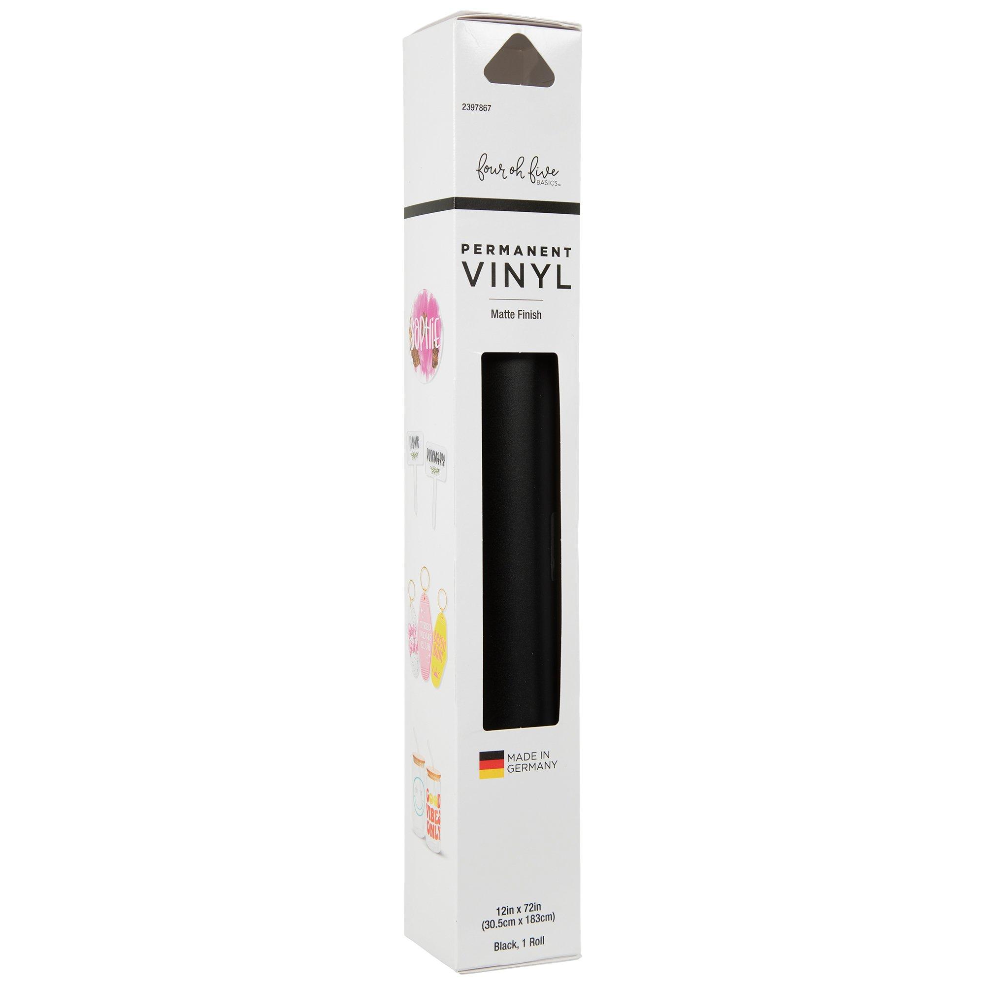 Matte Permanent Self Adhesive Vinyl