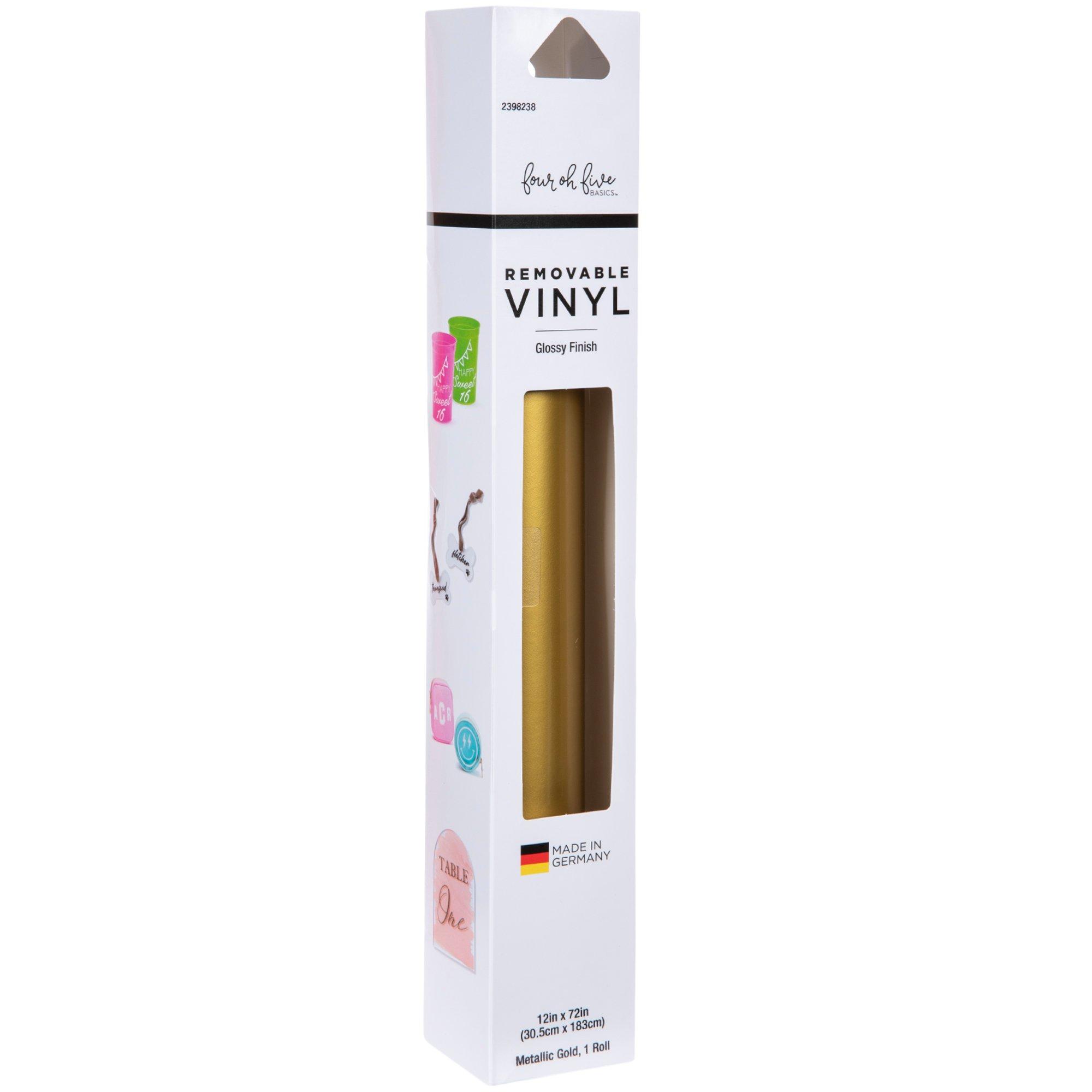 Gold Removable Self Adhesive Vinyl | Hobby Lobby | 2398238