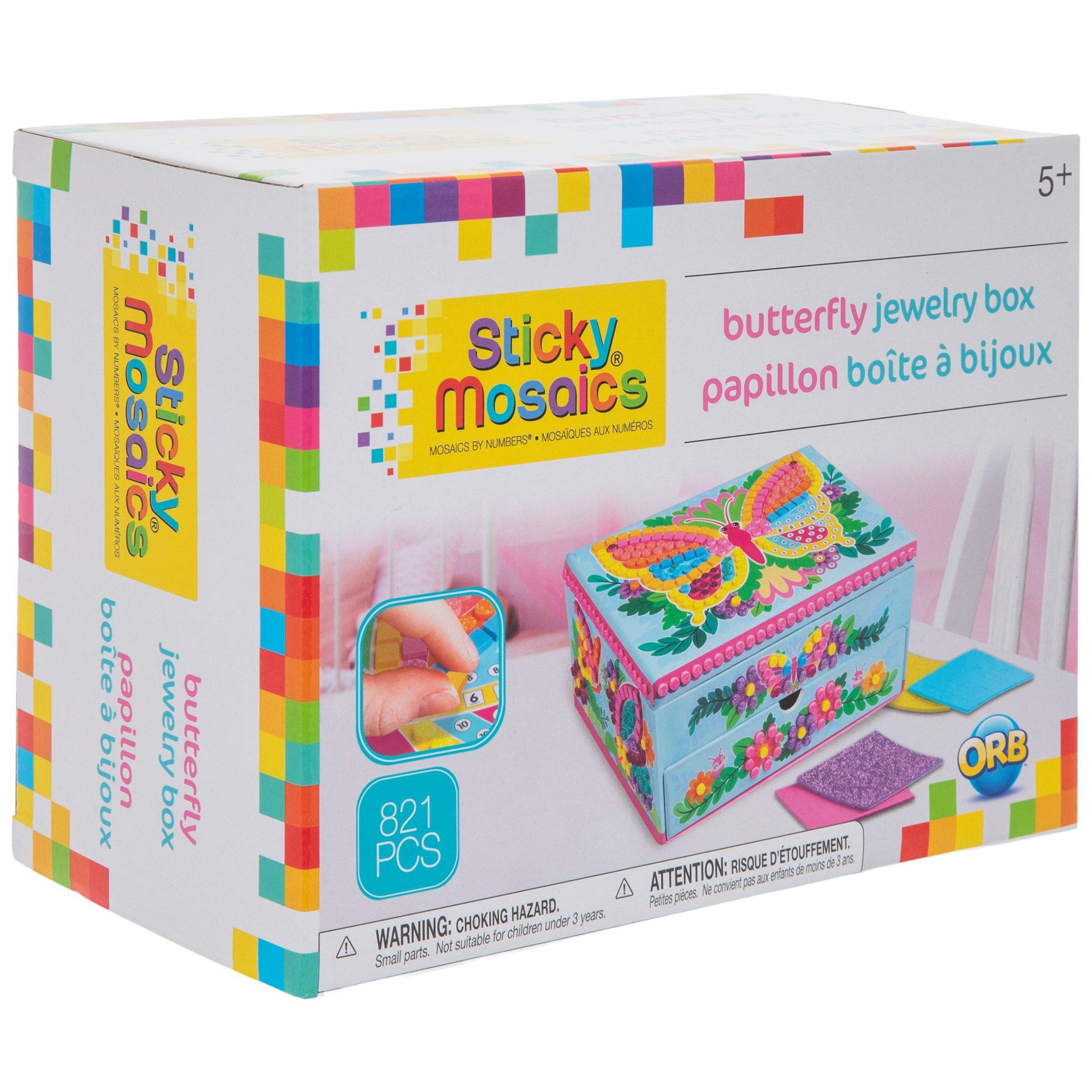 Sticky Mosaics Butterfly Jewelry Box Hobby Lobby 2398717