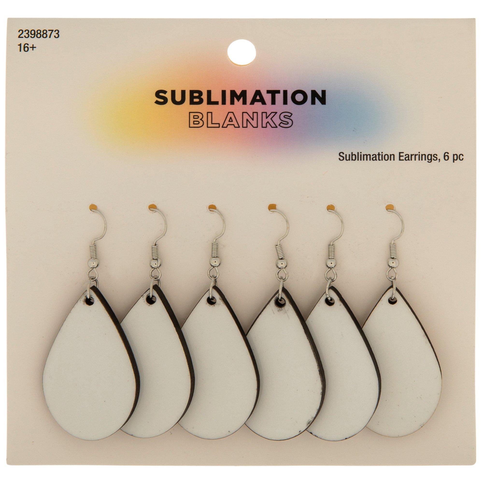 Teardrop Earrings Sublimation Blanks Hobby Lobby 2398873
