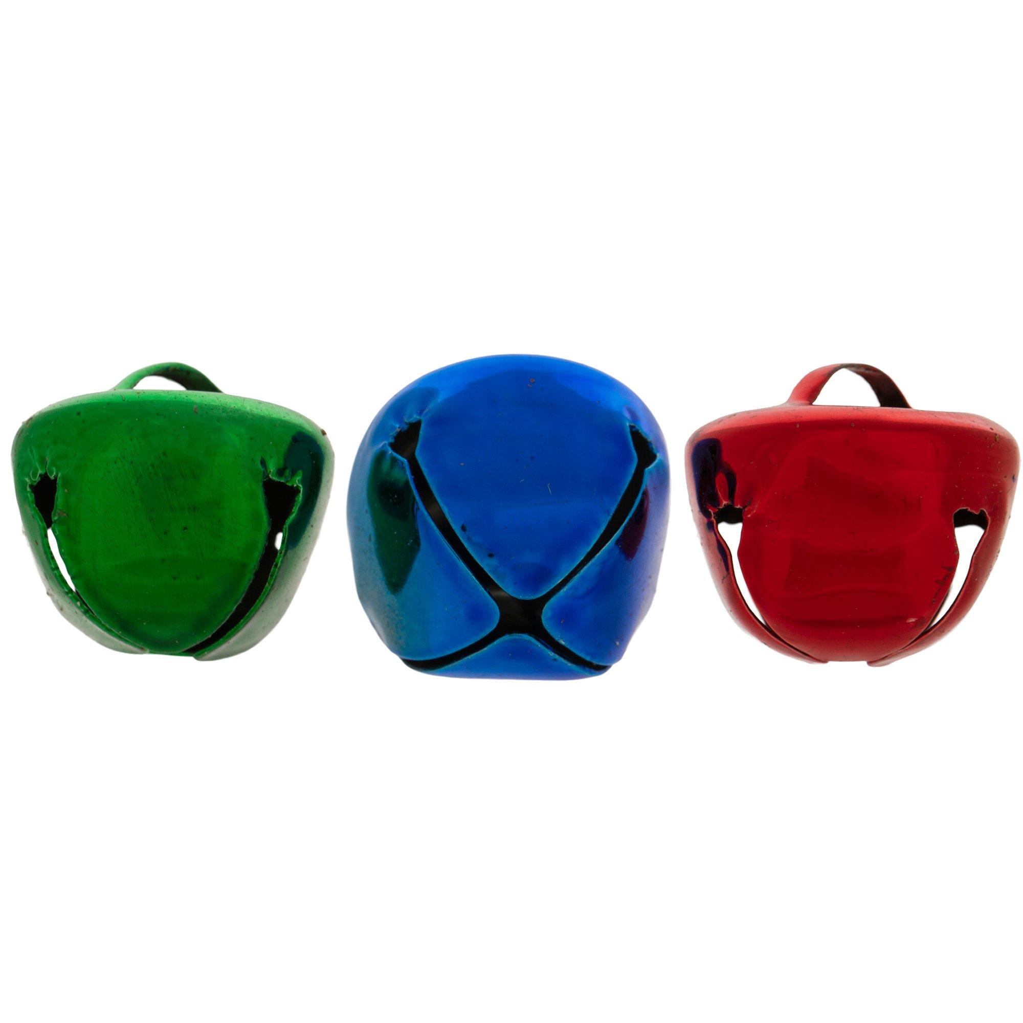 blue, red & green