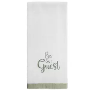 Be Our Guest Velour Hand Towel