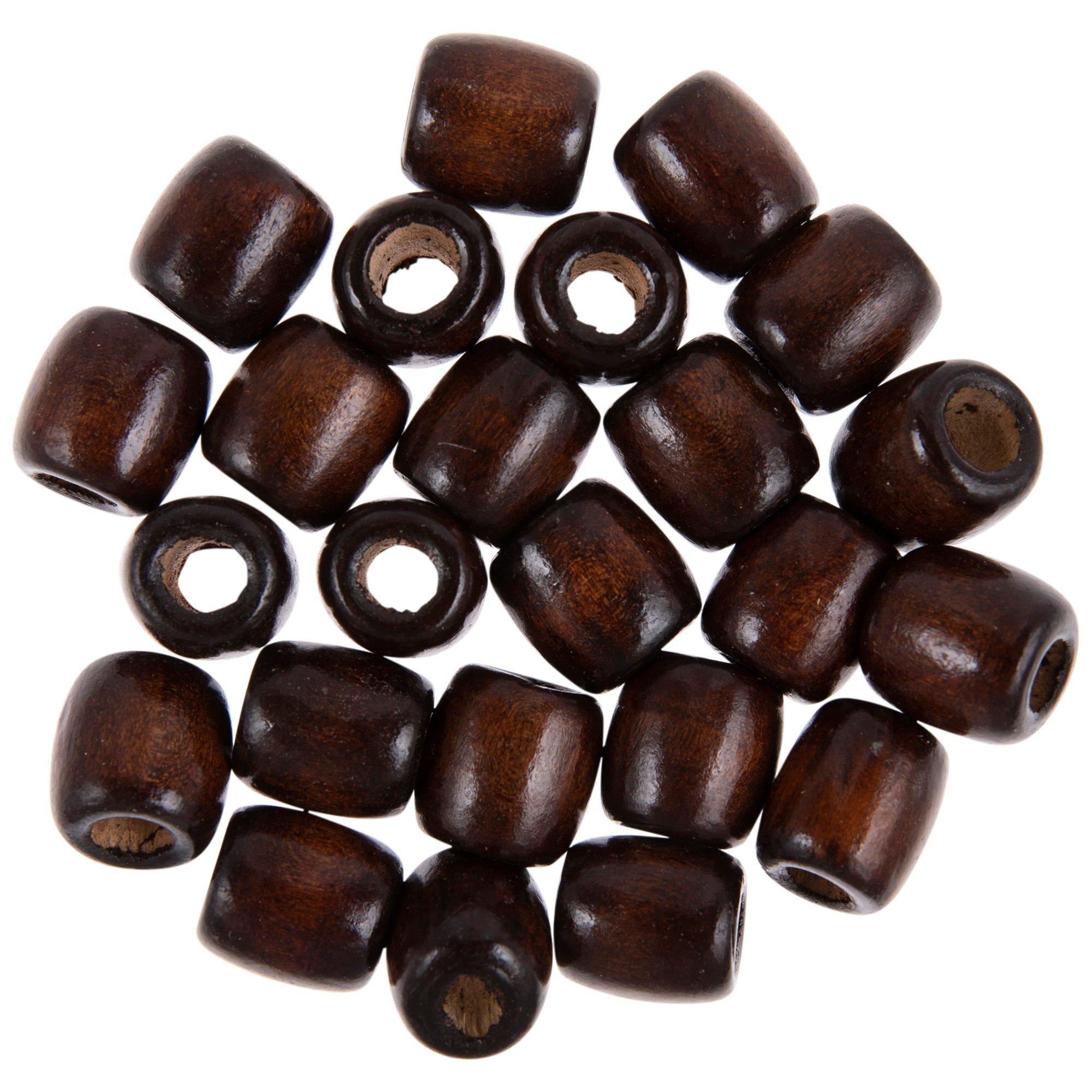 16mm Wooden Beads - 14 Pieces