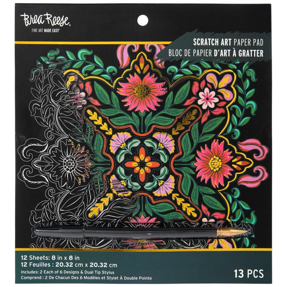 Mandala Scratch Art Paper Pad | Hobby Lobby | 2407054