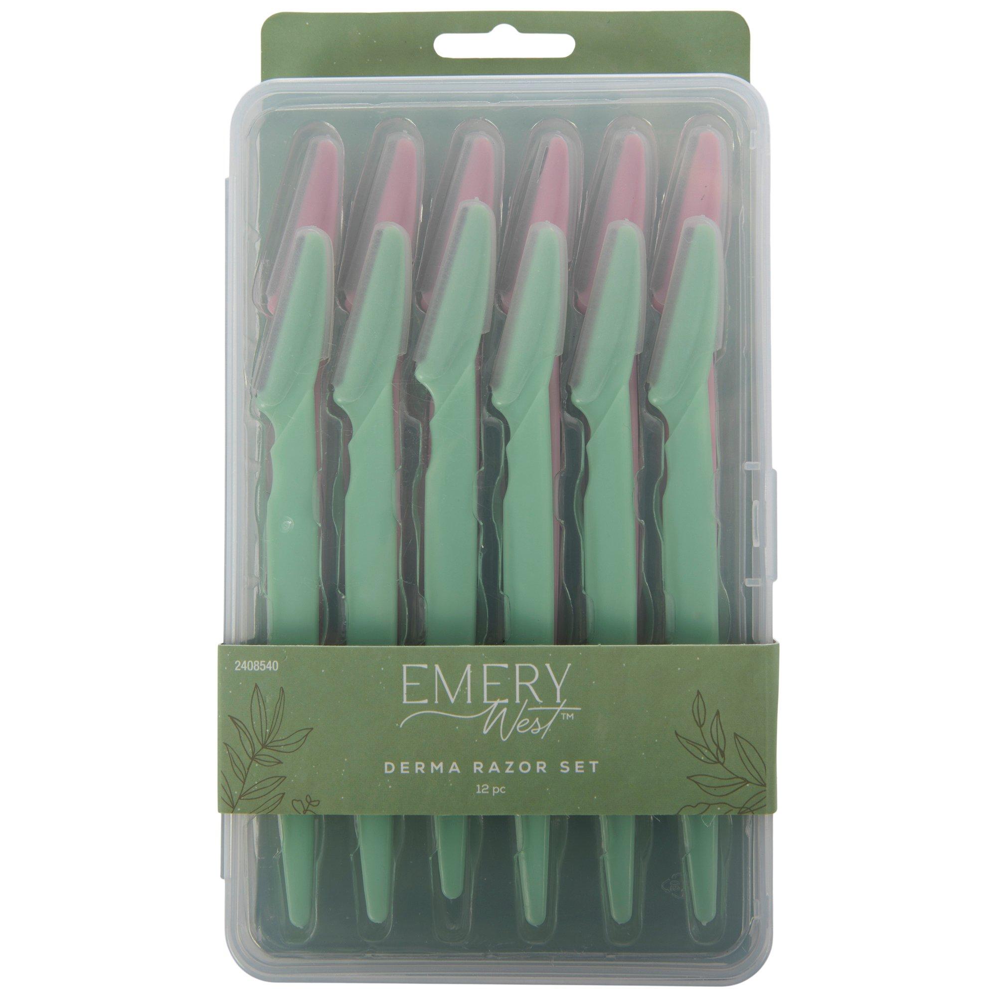 Green & Pink Derma Razor Set view 1