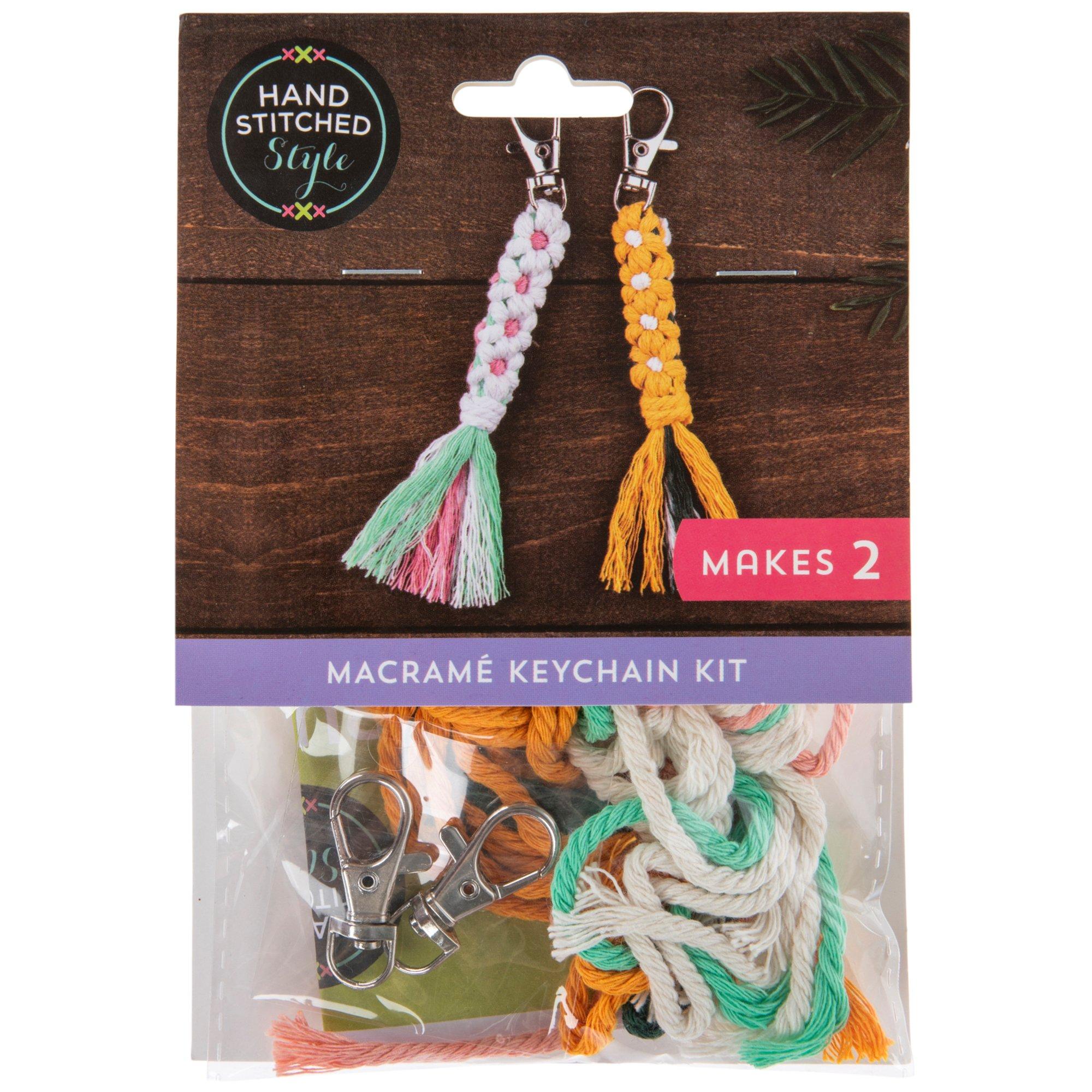 Daisy Macrame Keychains Kit Hobby Lobby 2408920