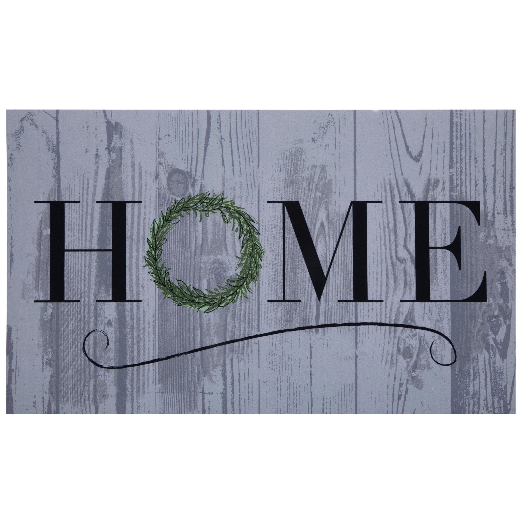Home Rustic Wreath Doormat Hobby Lobby 2409621