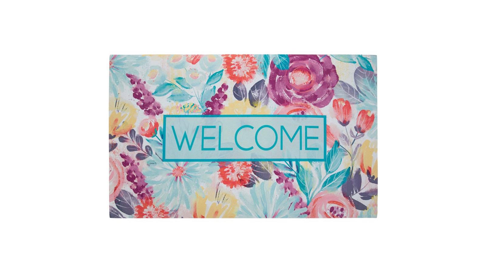 Welcome Florals Doormat | Hobby Lobby | 2409696