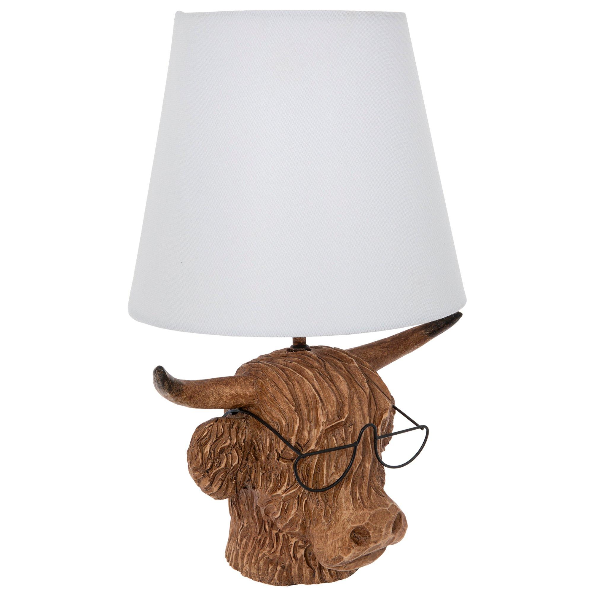 Cow With Glasses Table Lamp | Hobby Lobby | 2409720