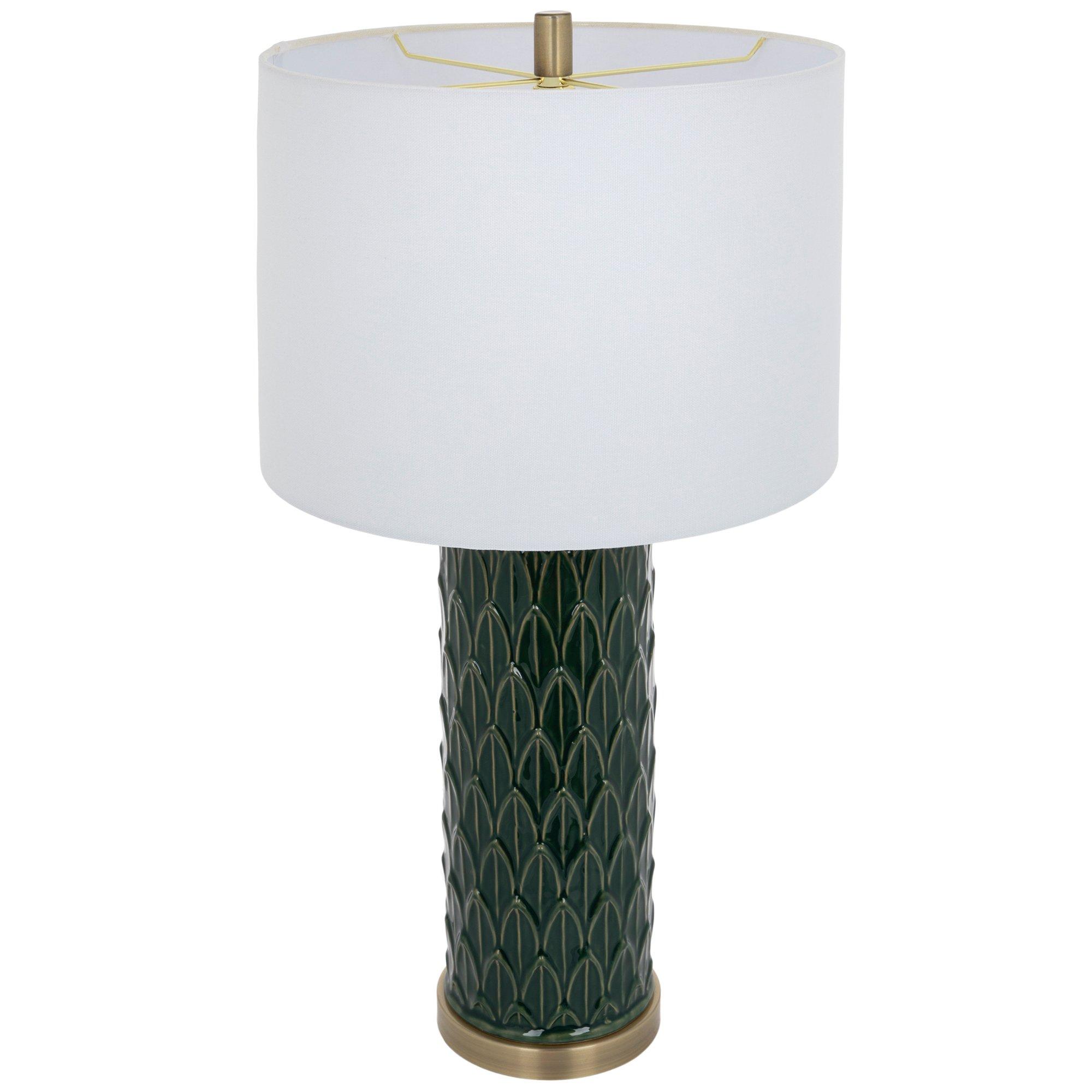 Dark Green Leaf Table Lamp | Hobby Lobby | 2410025