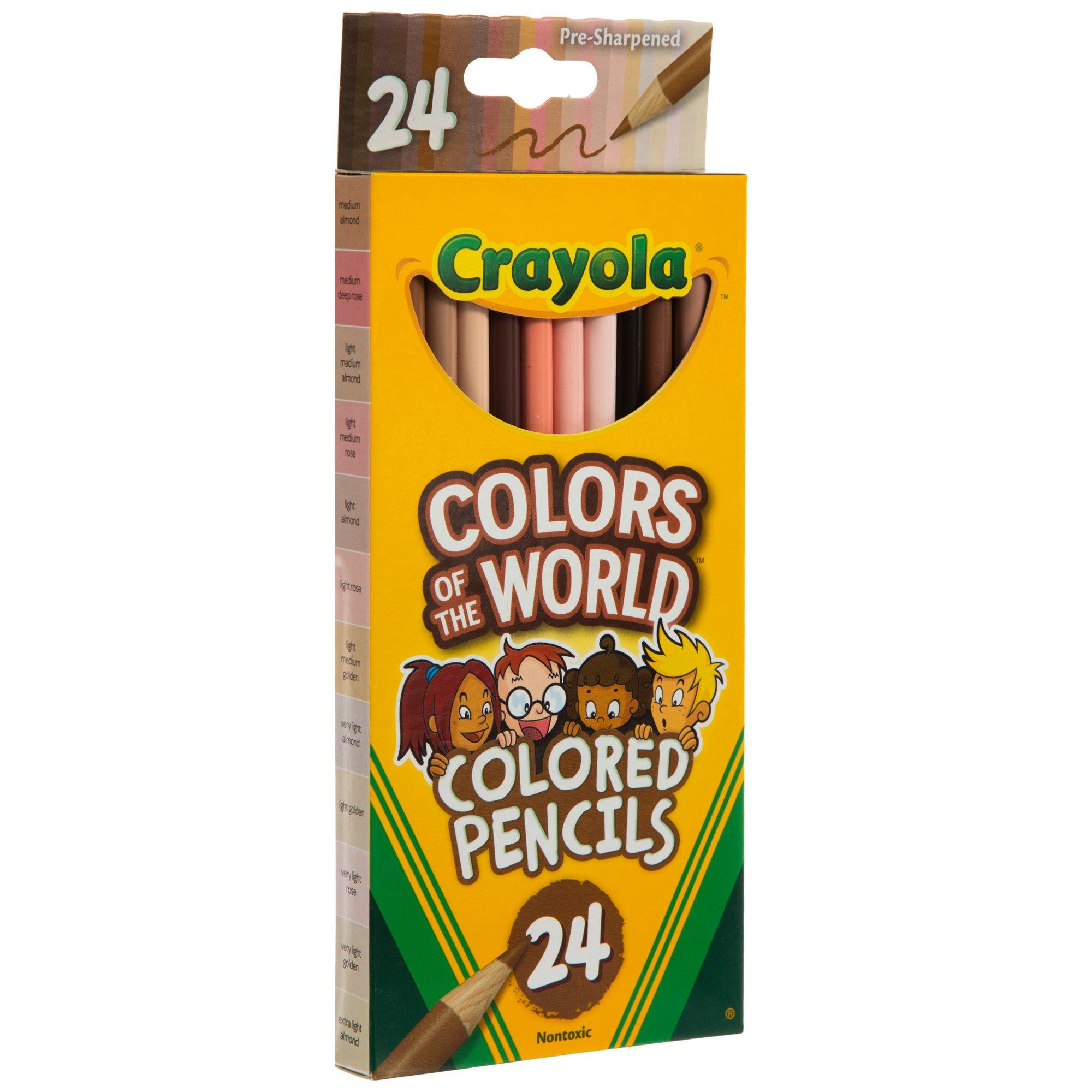 Crayola Colors Of The World Colored Pencils - 24 Piece Set