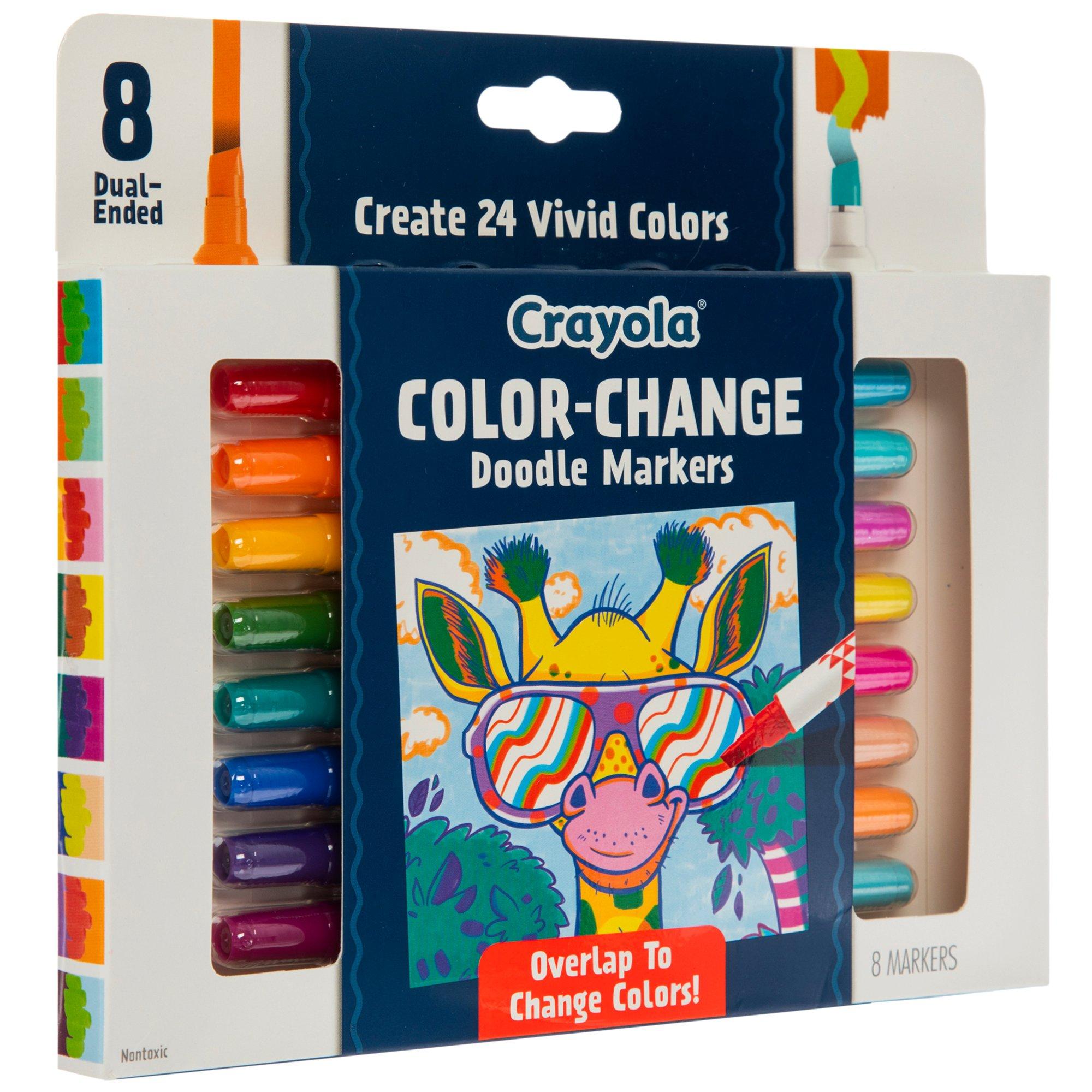 Crayola Color-Changing Doodle Markers - 8 Piece Set | Hobby Lobby | 2410595