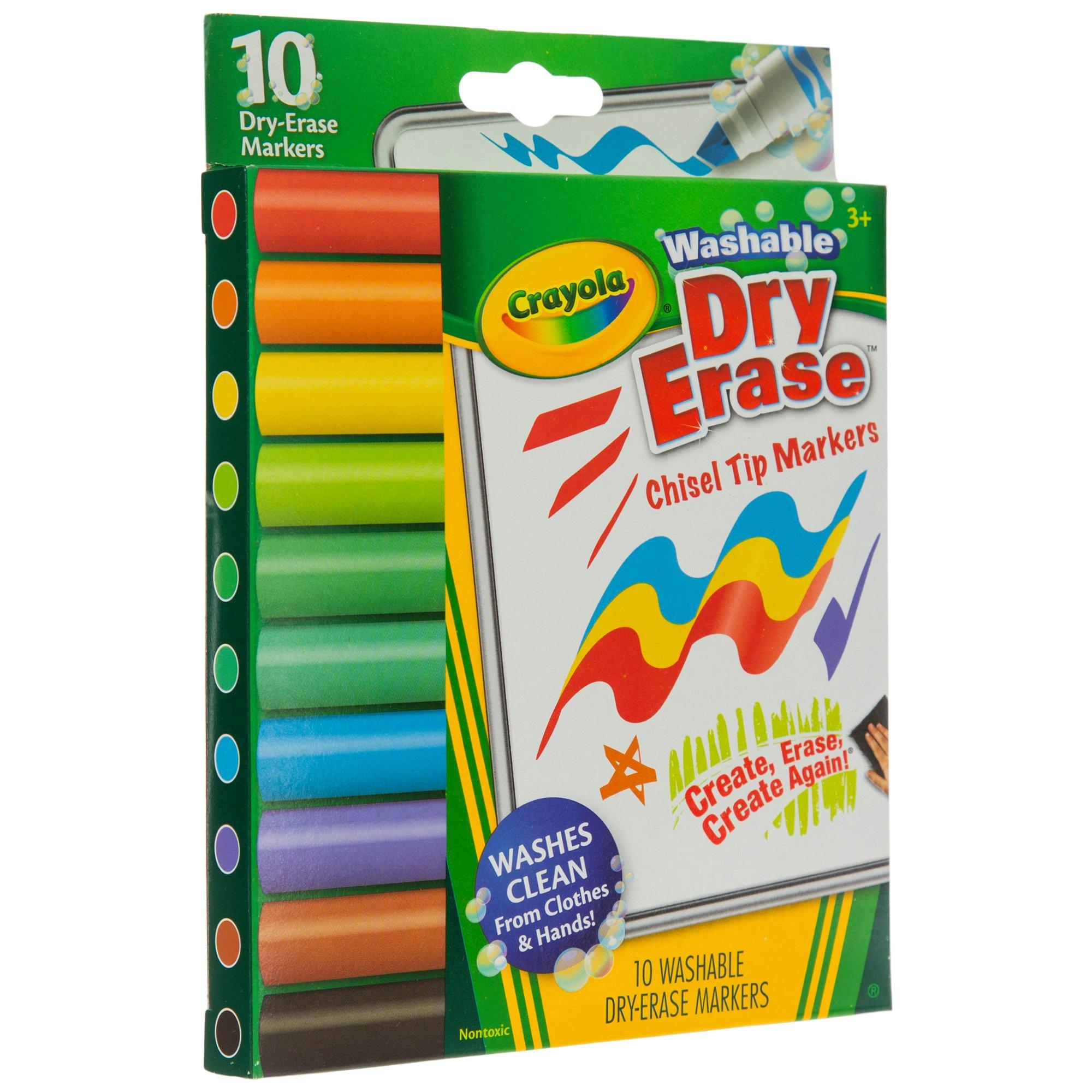 Crayola Chisel Tip Dry Erase Markers 10 Piece Set Hobby Lobby 2410678
