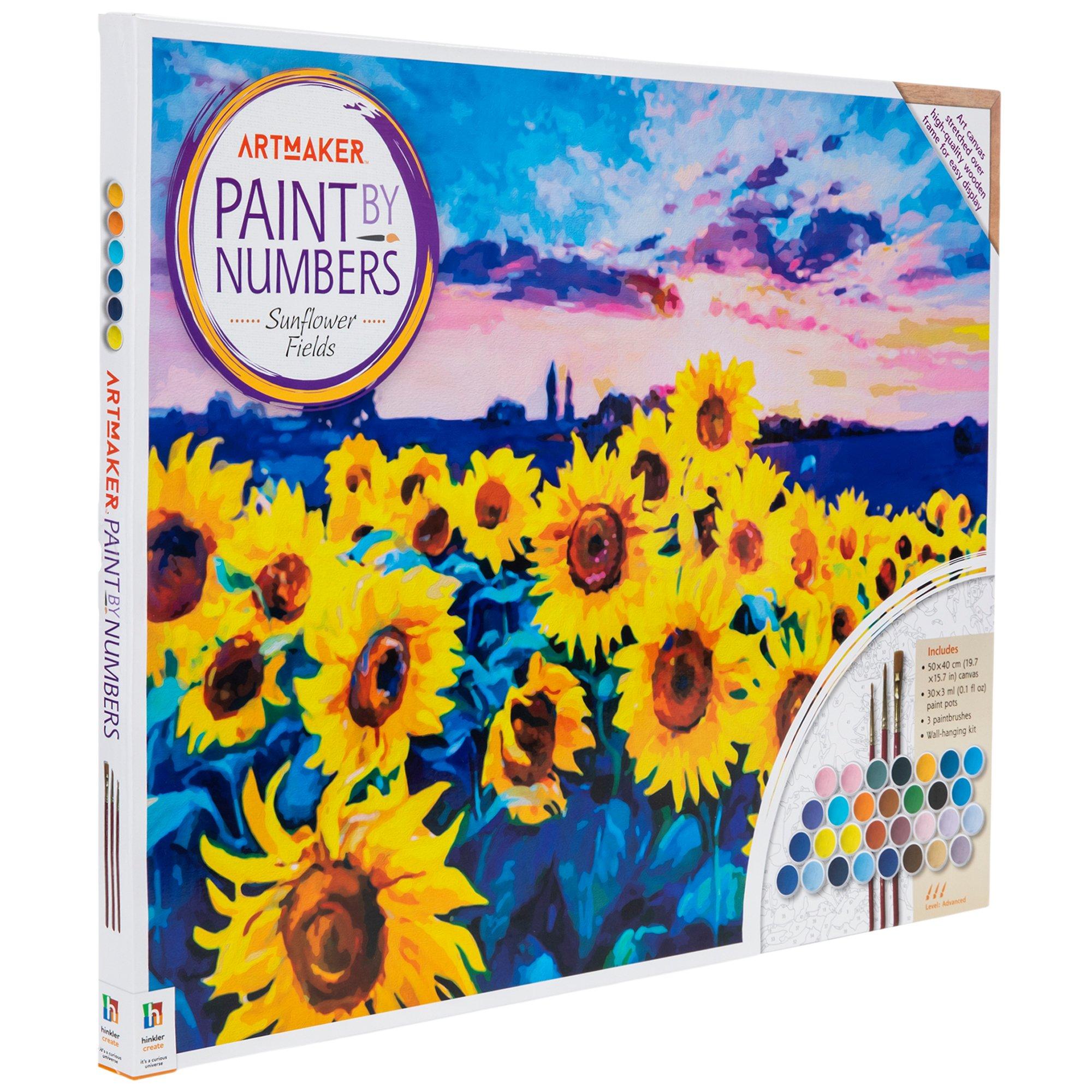 Sunflower Fields Paint By Numbers Kit Hobby Lobby 2410827