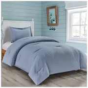 Chambray Twin XL Comforter & Pillow Sham