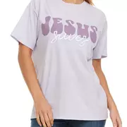 Jesus Saves Adult T-Shirt