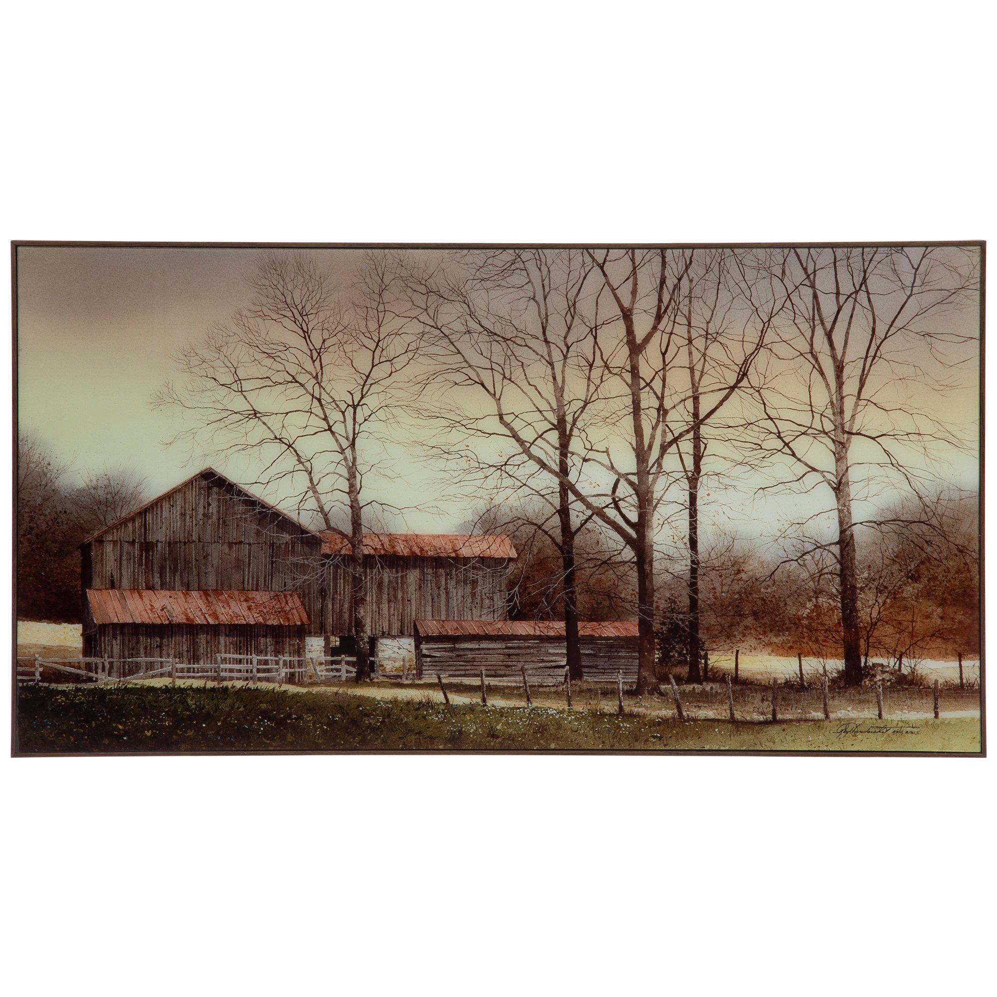 Rustic Tree Line Framed Wall Decor | Hobby Lobby | 2413508