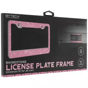 Rhinestone License Plate Frame
