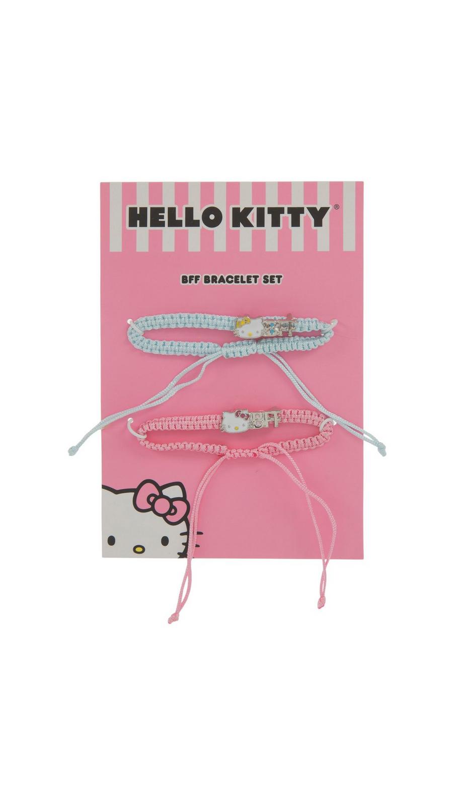 Hello Kitty ? Bundle of (3)Free Gift ? Hello Kitty Bracelet ? Amazon.com: Hello Kitty Sanrio Cord Bracelet 3-Piece Set  main image 4