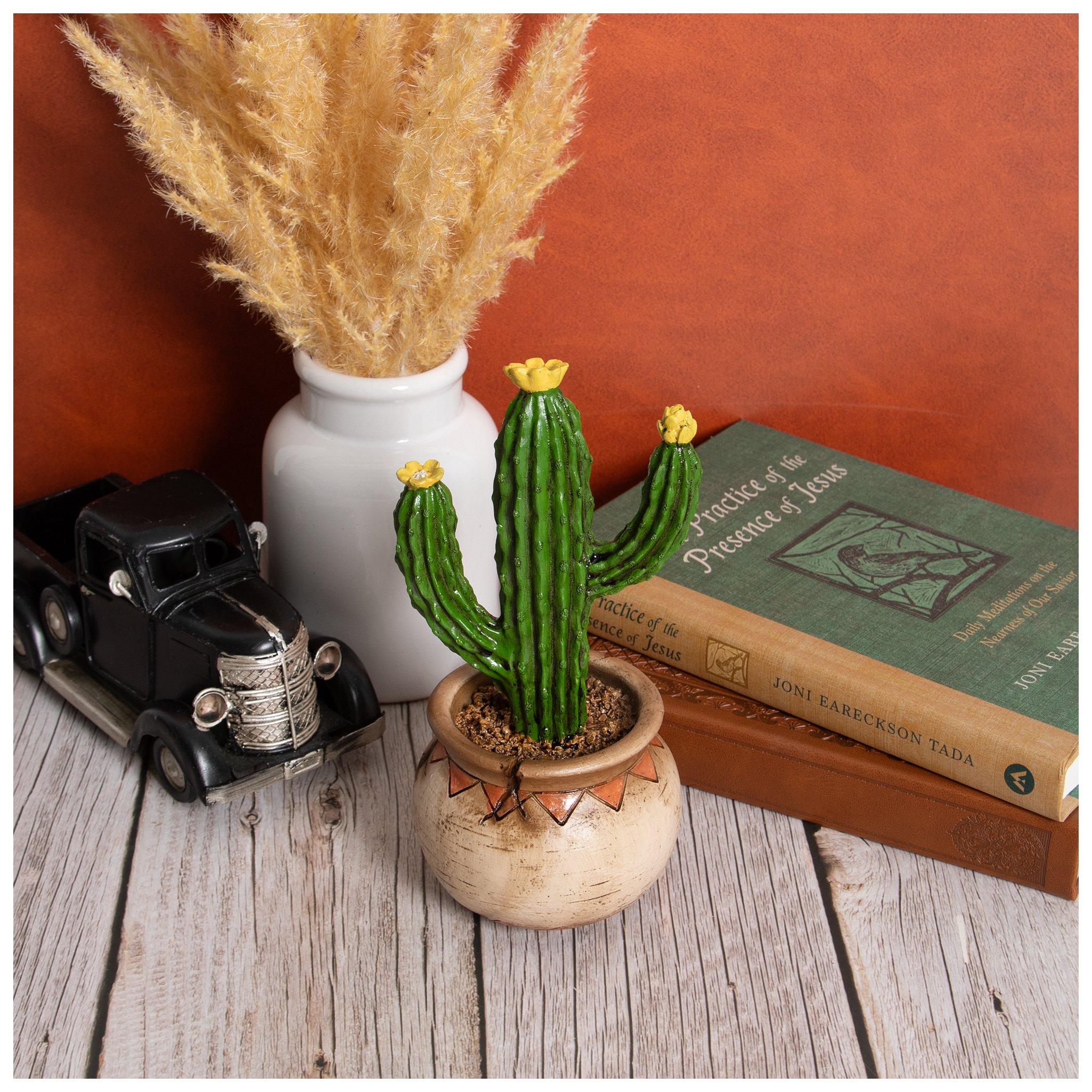 Potted Cactus Figurine | Hobby Lobby