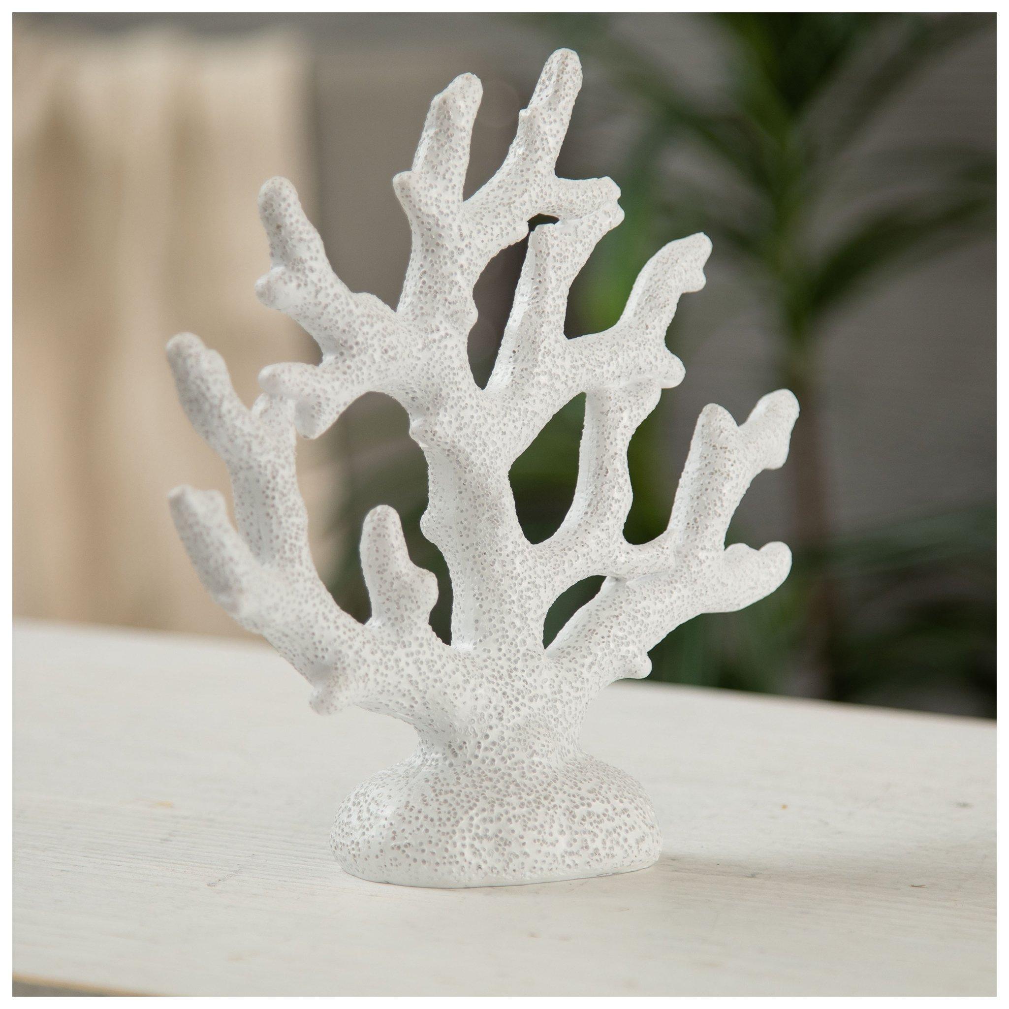 White Standing Coral Sculpture | Hobby Lobby | 2416642