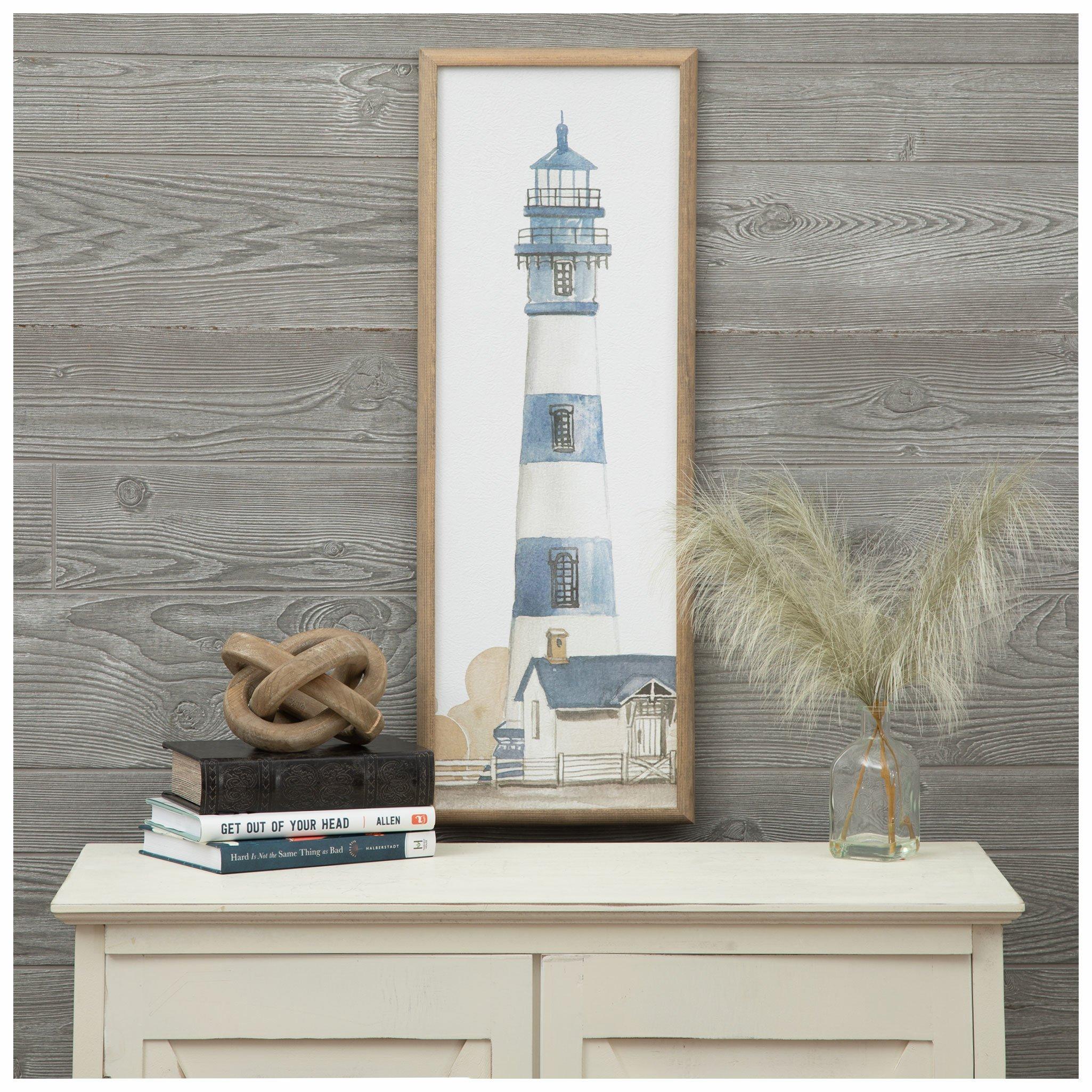 Lighthouse Framed Wall Decor