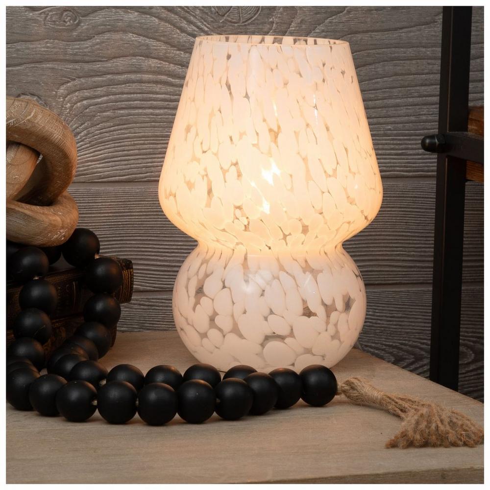 Spotted Glass Table Lamp