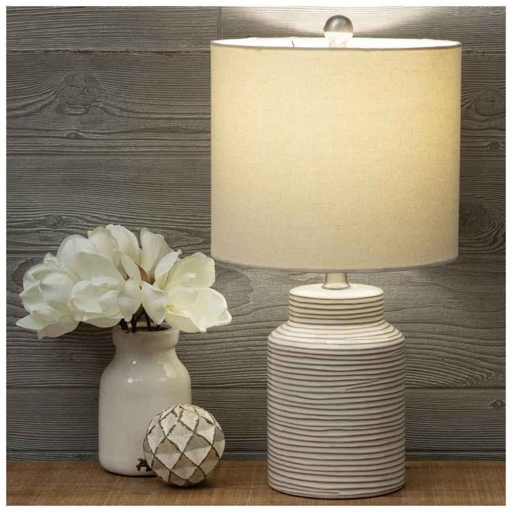 Ribbed Table Lamp