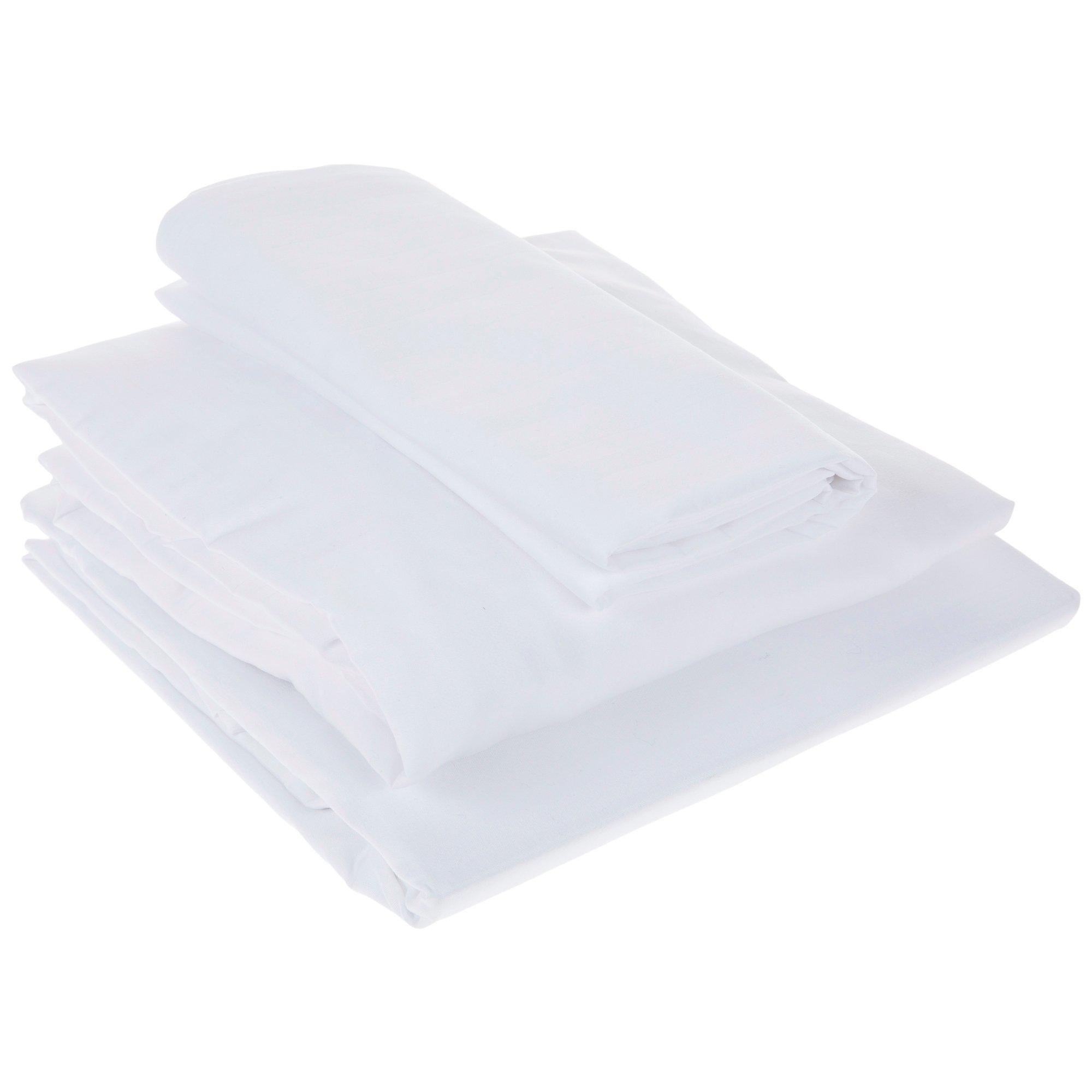 White Damask Sheets & Pillowcase Set Hobby Lobby 2416972