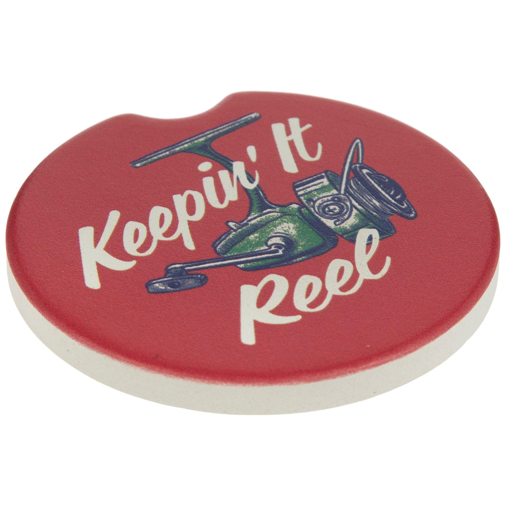 Grafik Werkstatt Funny Cork Coaster Set - "Mit Dich Feier Ich Am Liebsten" German Saying, 9.5x9.5 Cm, Non-Slip