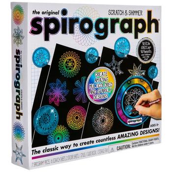 Scratch & Shimmer Spirograph Kit