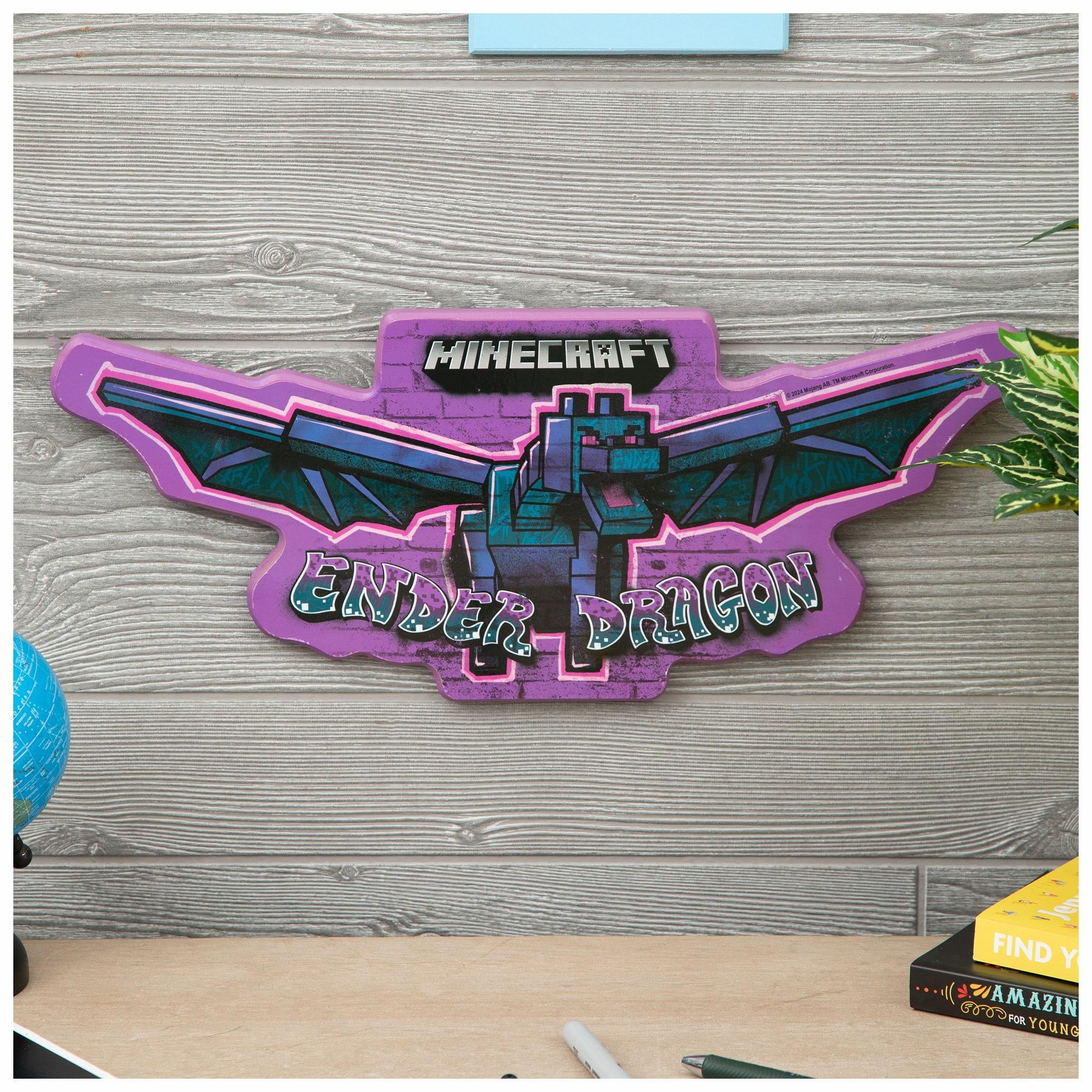 Minecraft Ender Dragon Wood Wall Decor | Hobby Lobby | 2419455