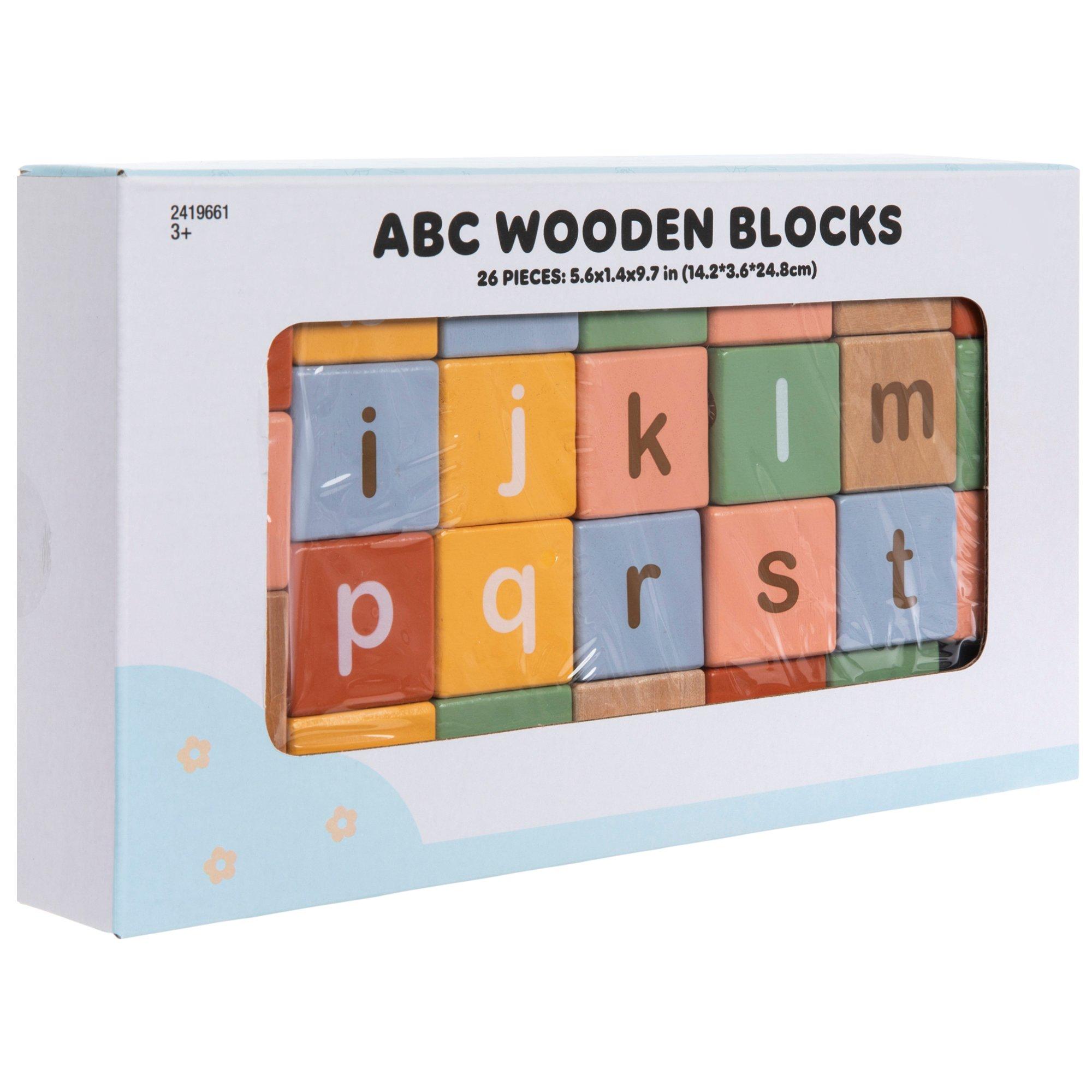 Pastel ABC Wooden Blocks | Hobby Lobby | 2419661
