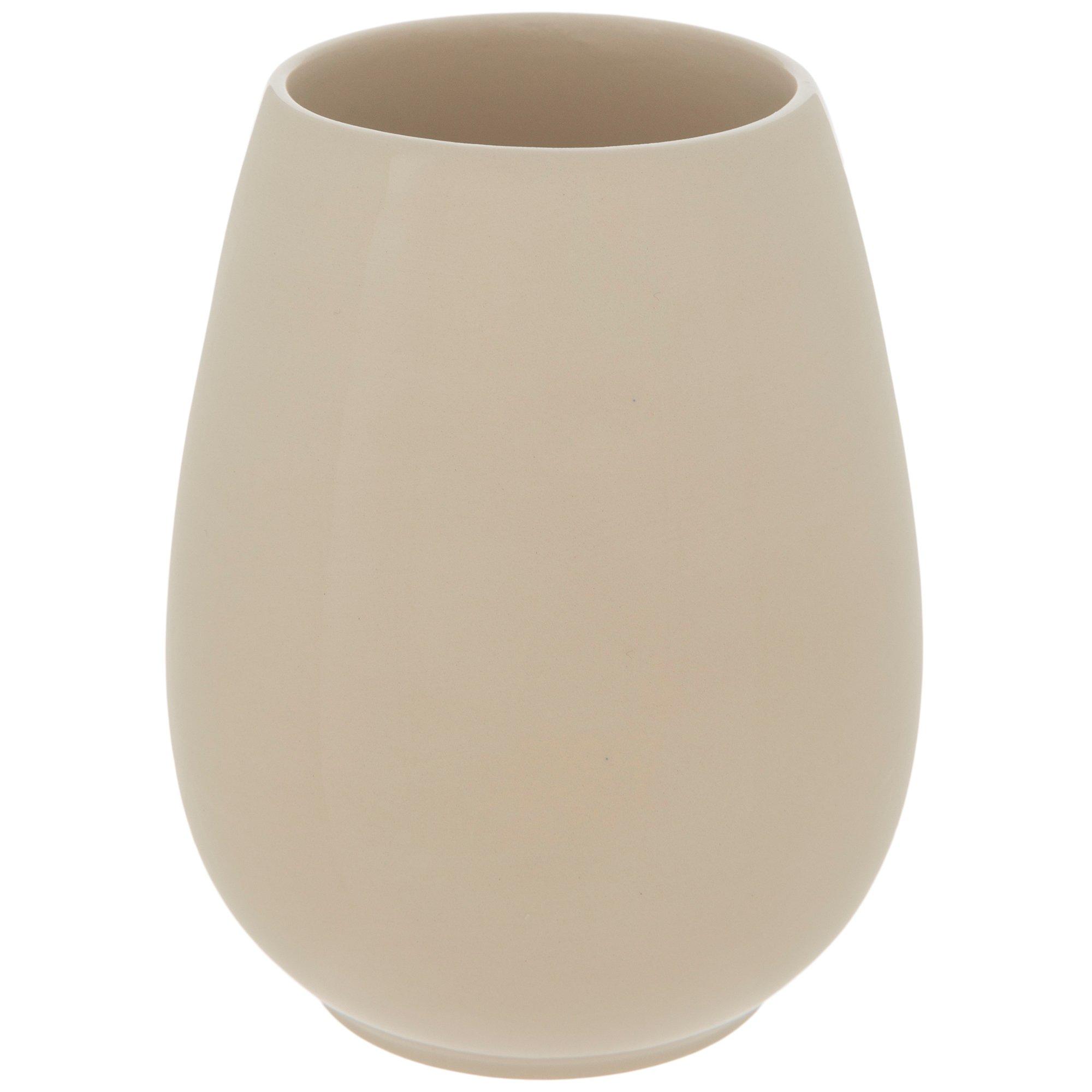 White Rounded Ceramic Vase Hobby Lobby 2420610