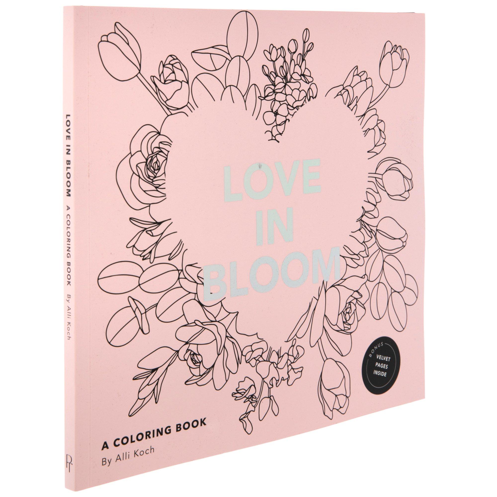 Love In Bloom Coloring Book Hobby Lobby 2420768