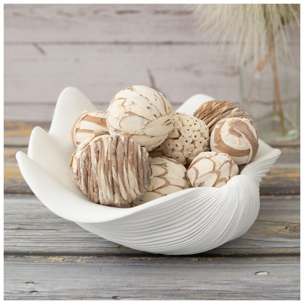 White Clam Shell Bowl