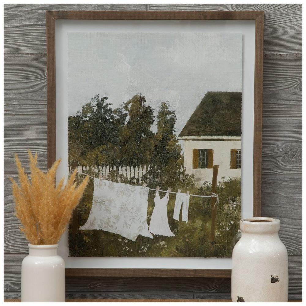 Laundry Room Framed Wall Decor