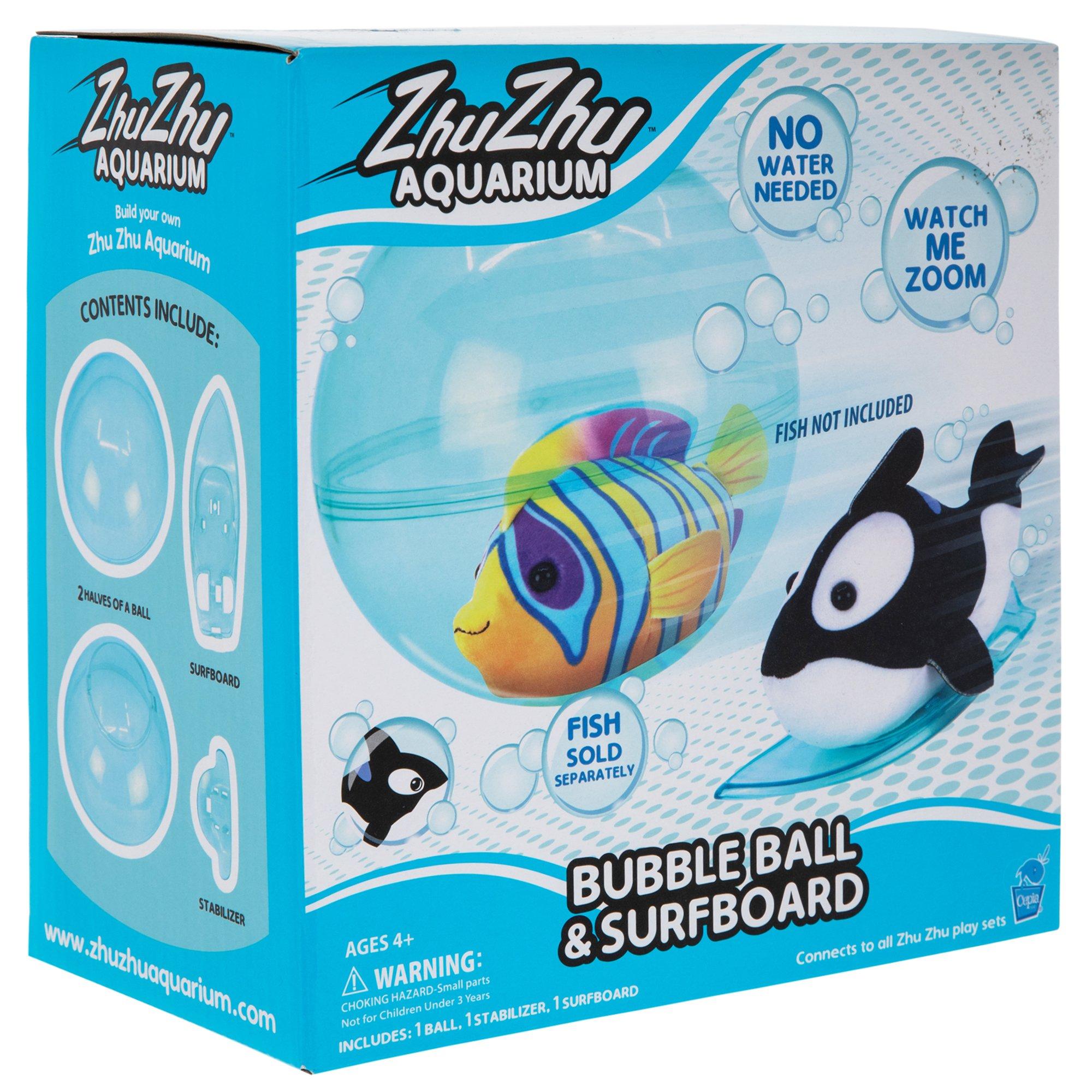 Zhu Zhu Aquarium Bubble Ball & Surfboard | Hobby Lobby | 2421709